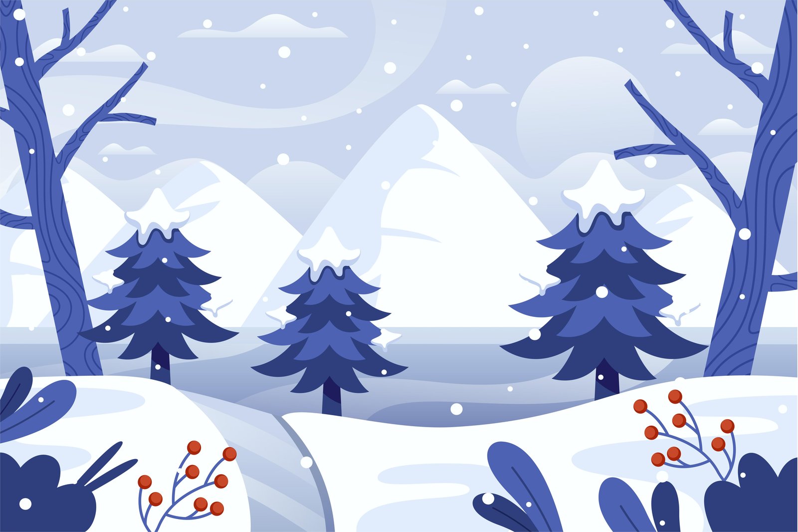 Winter Wonderland Serenity Wall Art