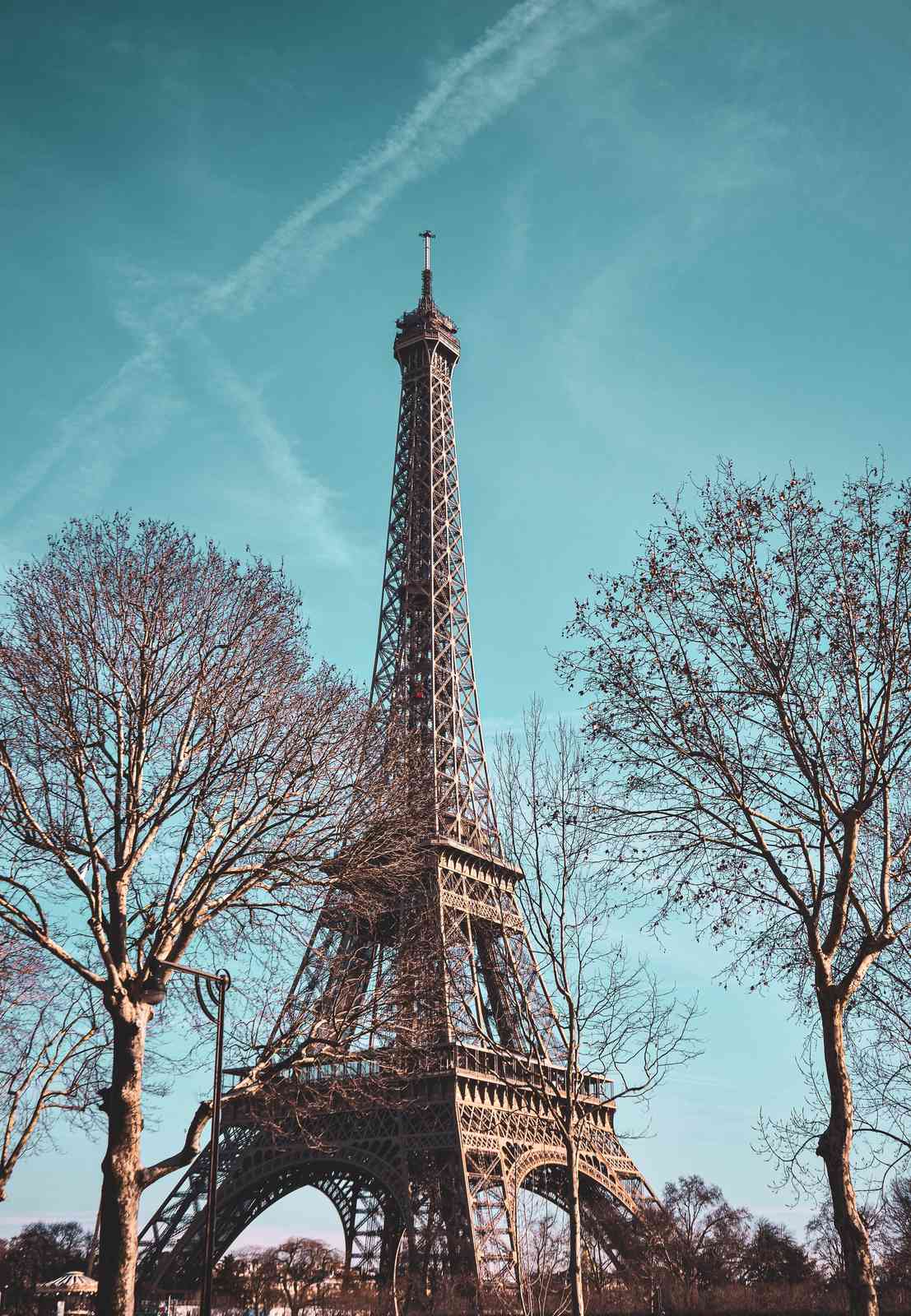 Eiffel Tower Paris Skyline Wall Art