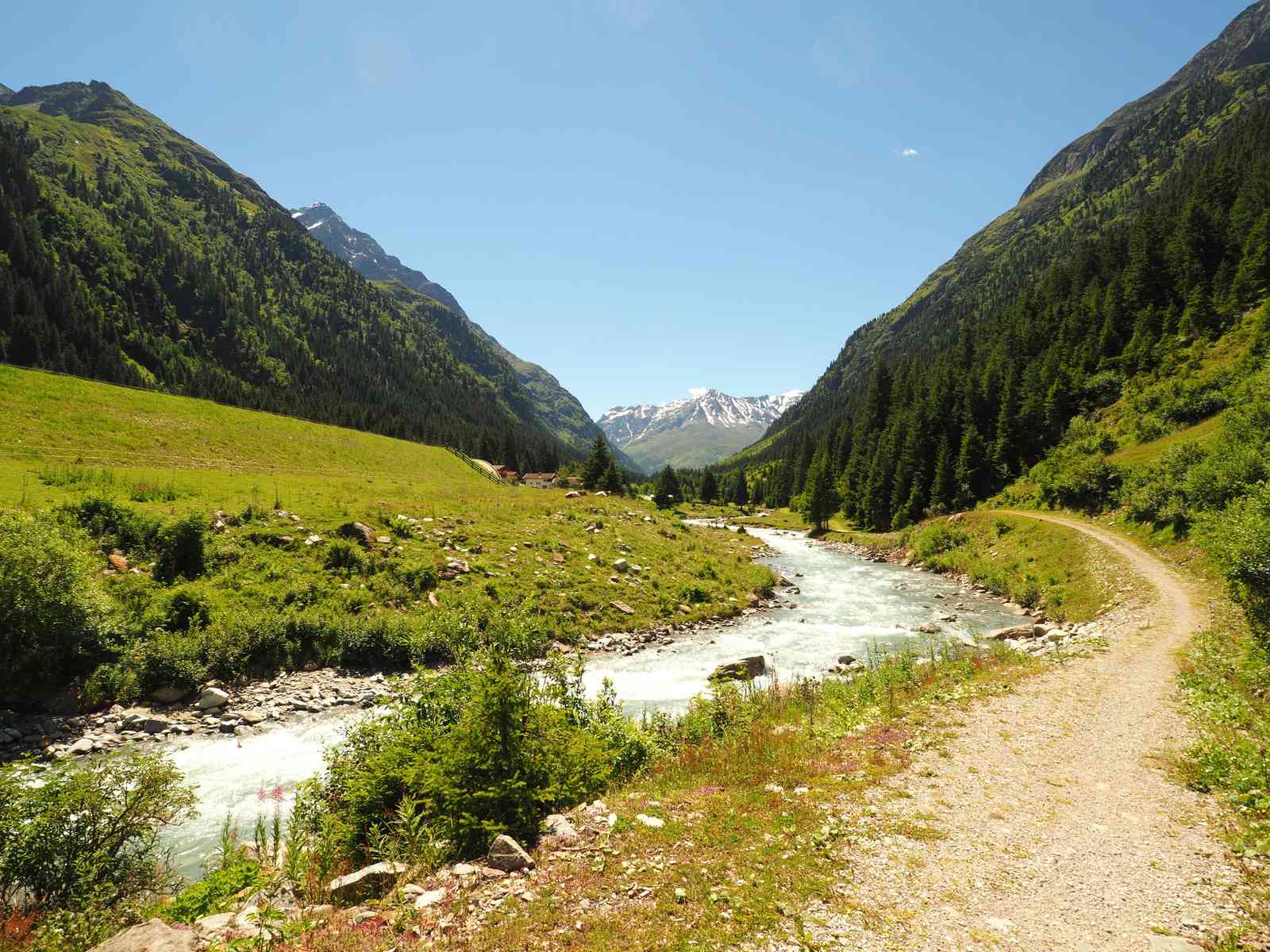 Alpine Valley River Scenic Wall Art