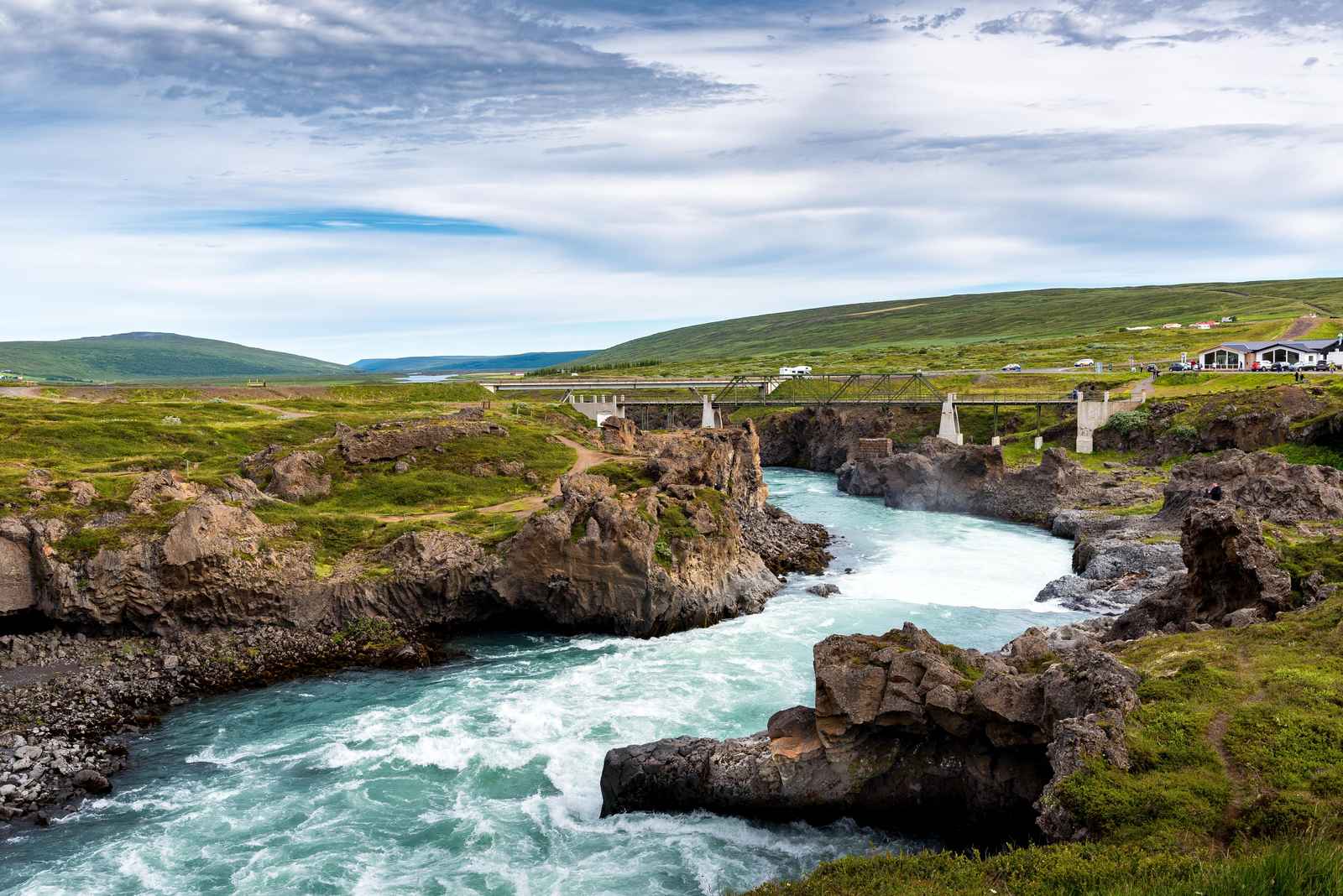 Majestic Waterfall Landscape Wall Art