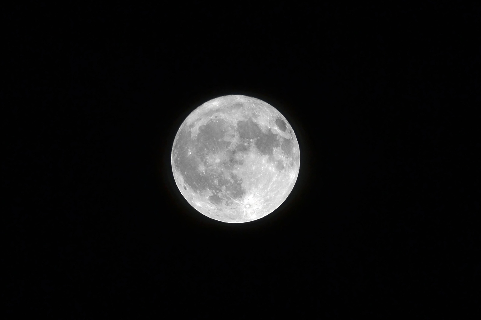 Stunning Full Moon Galaxy Wall Art
