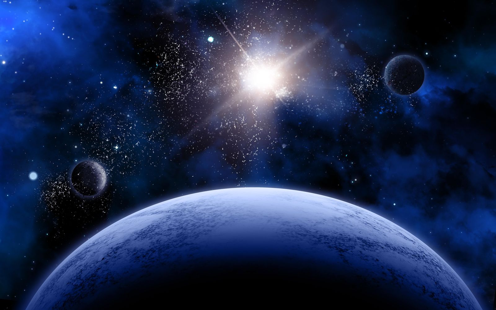 Cosmic Wonder Planet Galaxy Wall Art