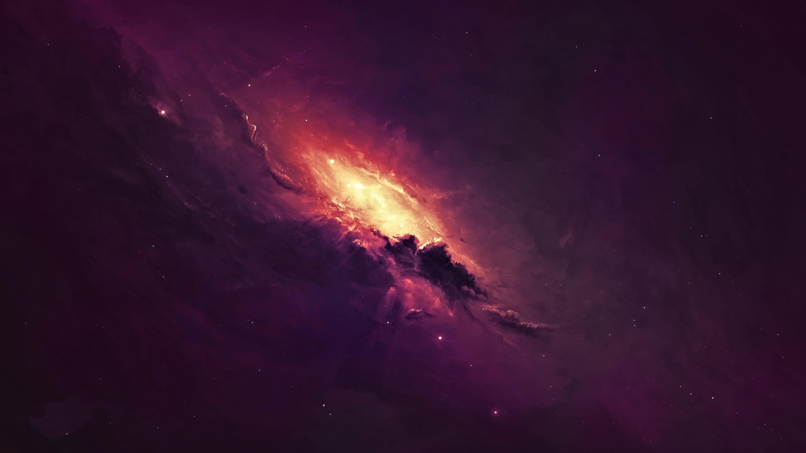 Cosmic Nebula Galaxy Wall Art Wall Art