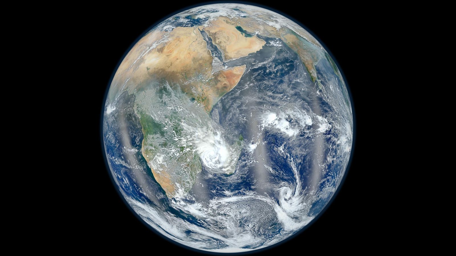 Majestic Earth View: African Coast Wall Art