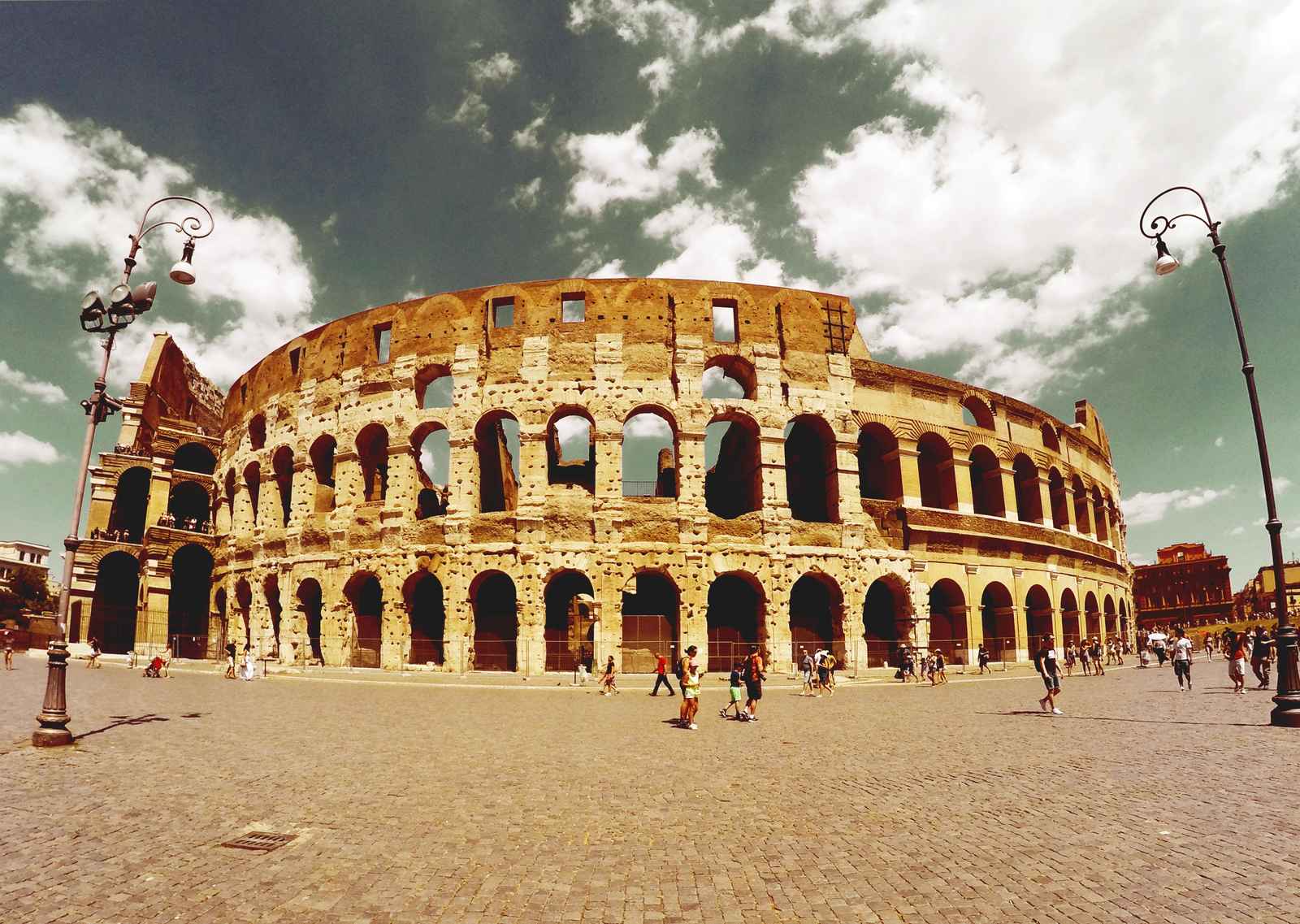 Majestic Colosseum Rome Travel Wall Art Wall Art