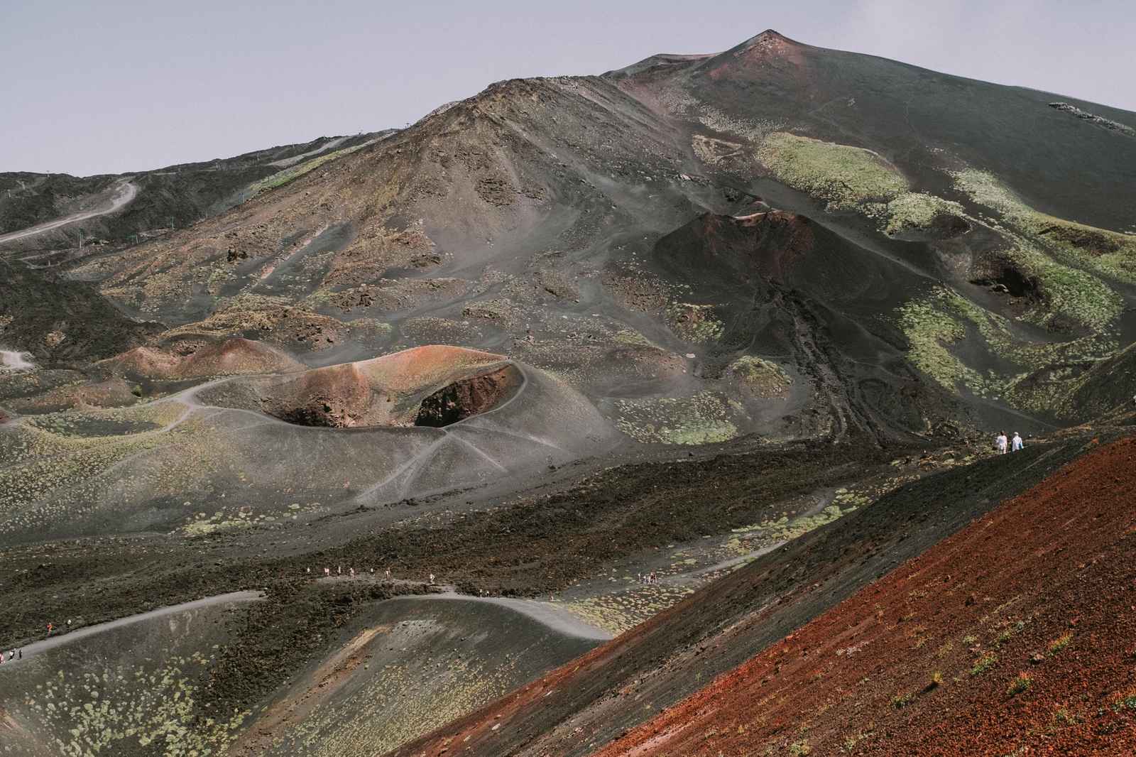 Dramatic Volcanic Landscape Wall Art