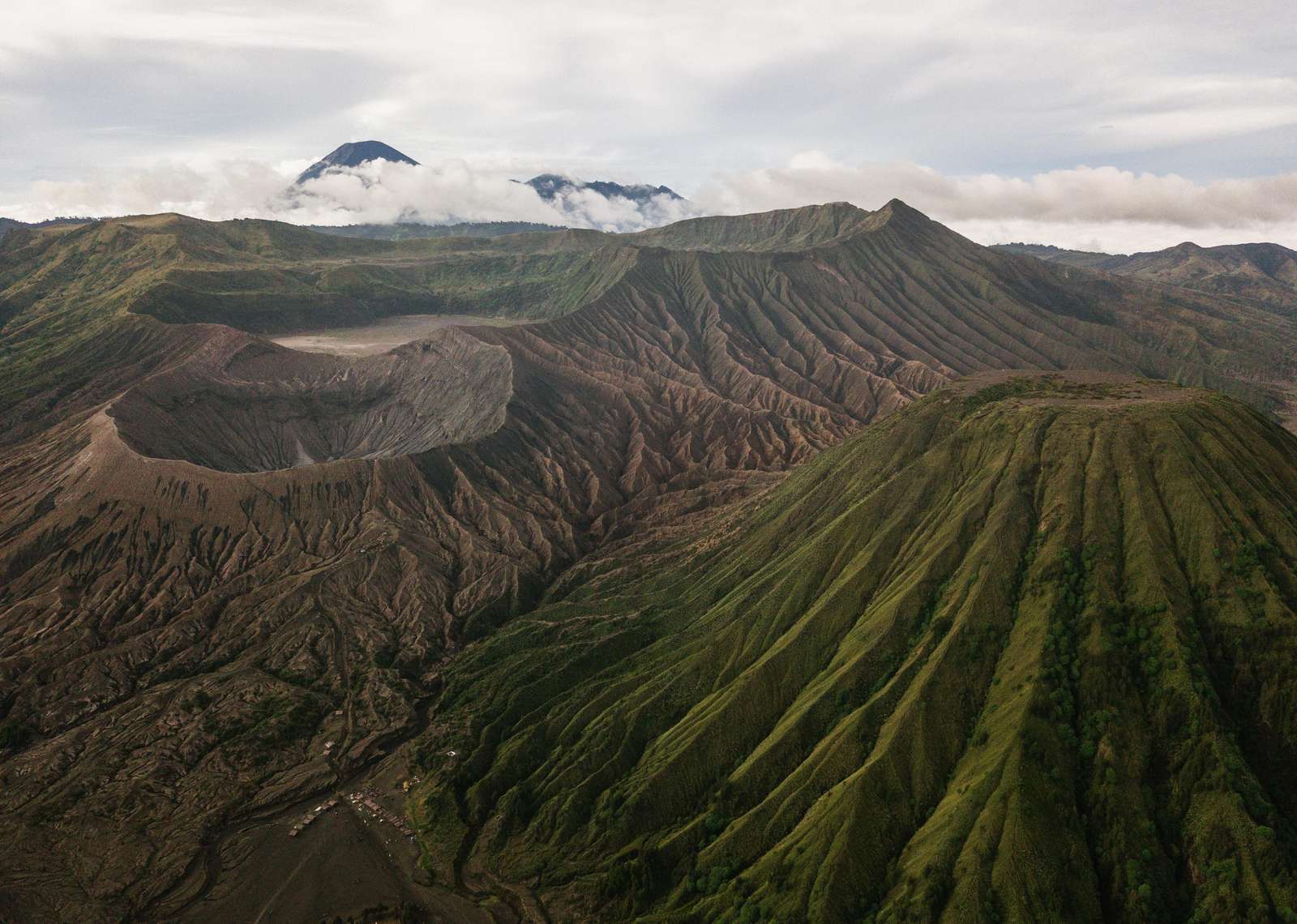Majestic Volcano Landscape Wall Art