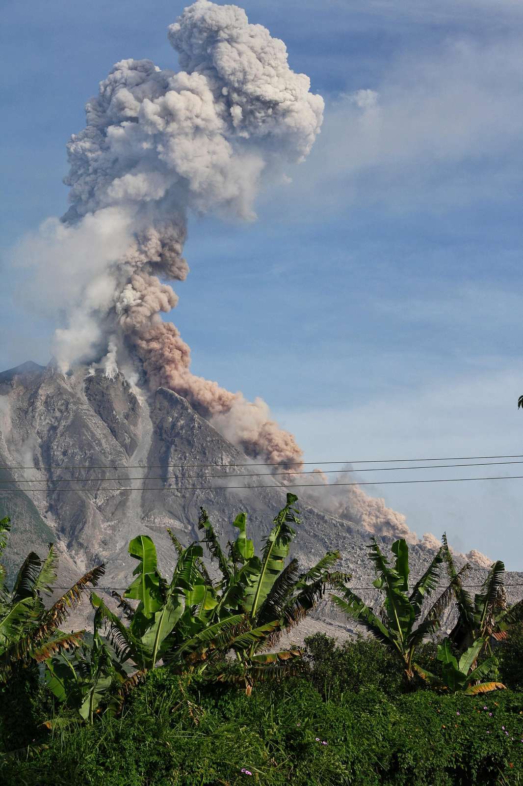 Majestic Volcano Eruption Wall Art