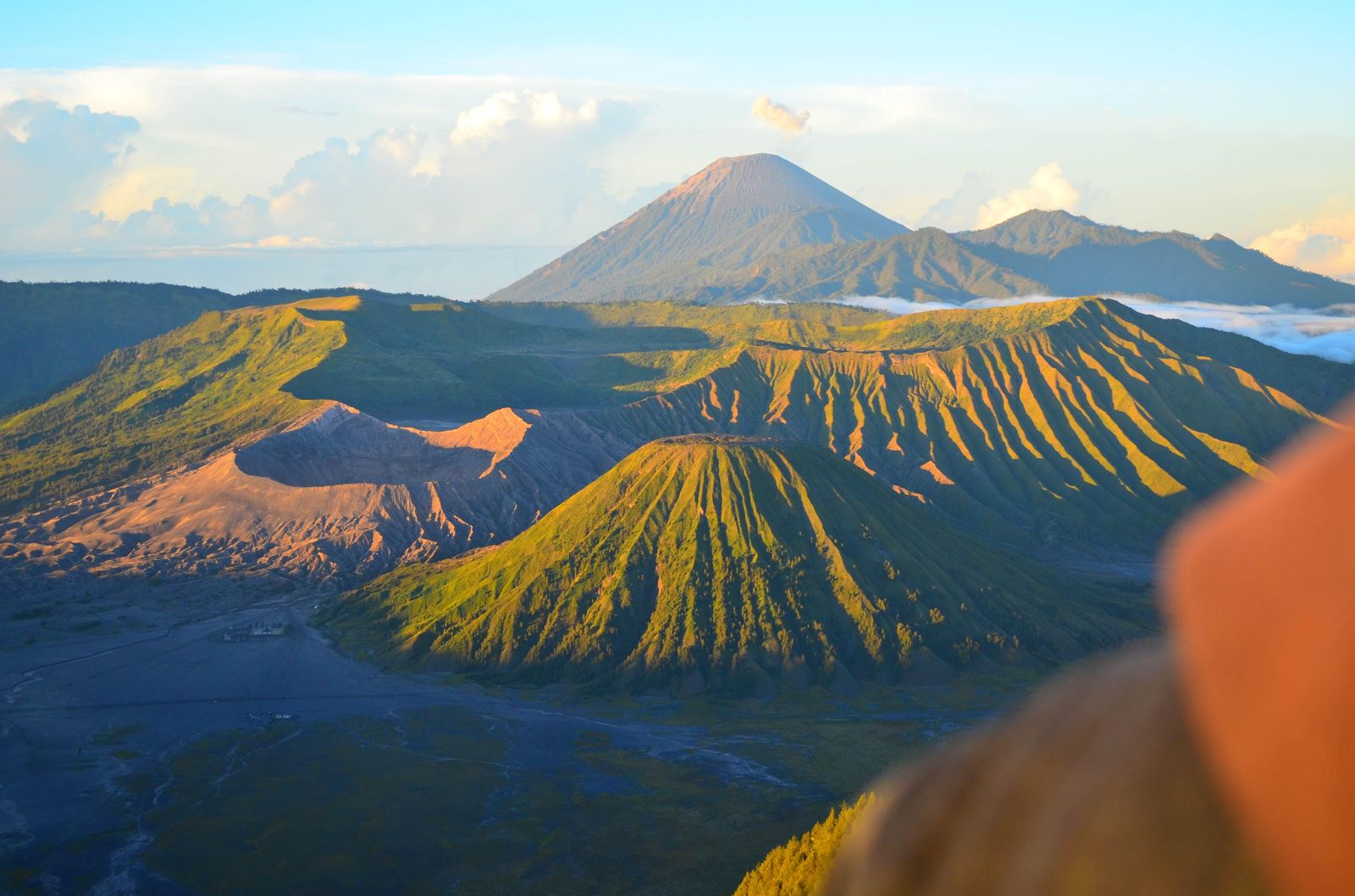 Volcanic Landscape Sunrise Wall Art