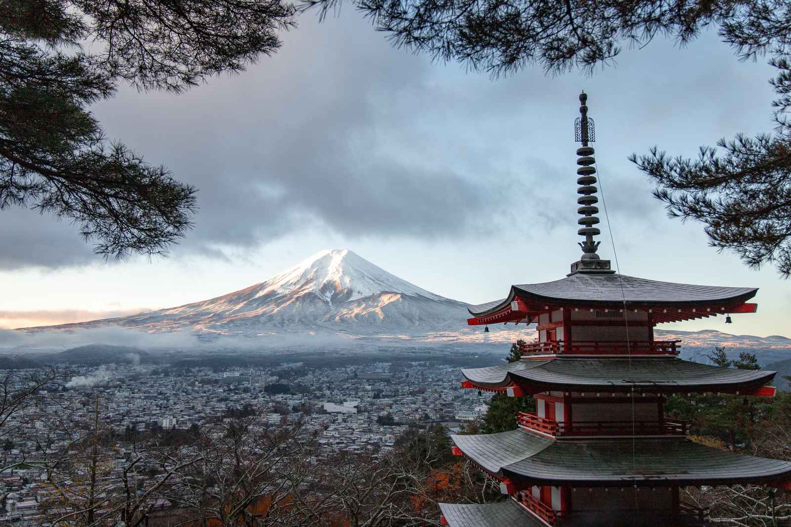 Iconic Fuji & Pagoda Japan Wall Art