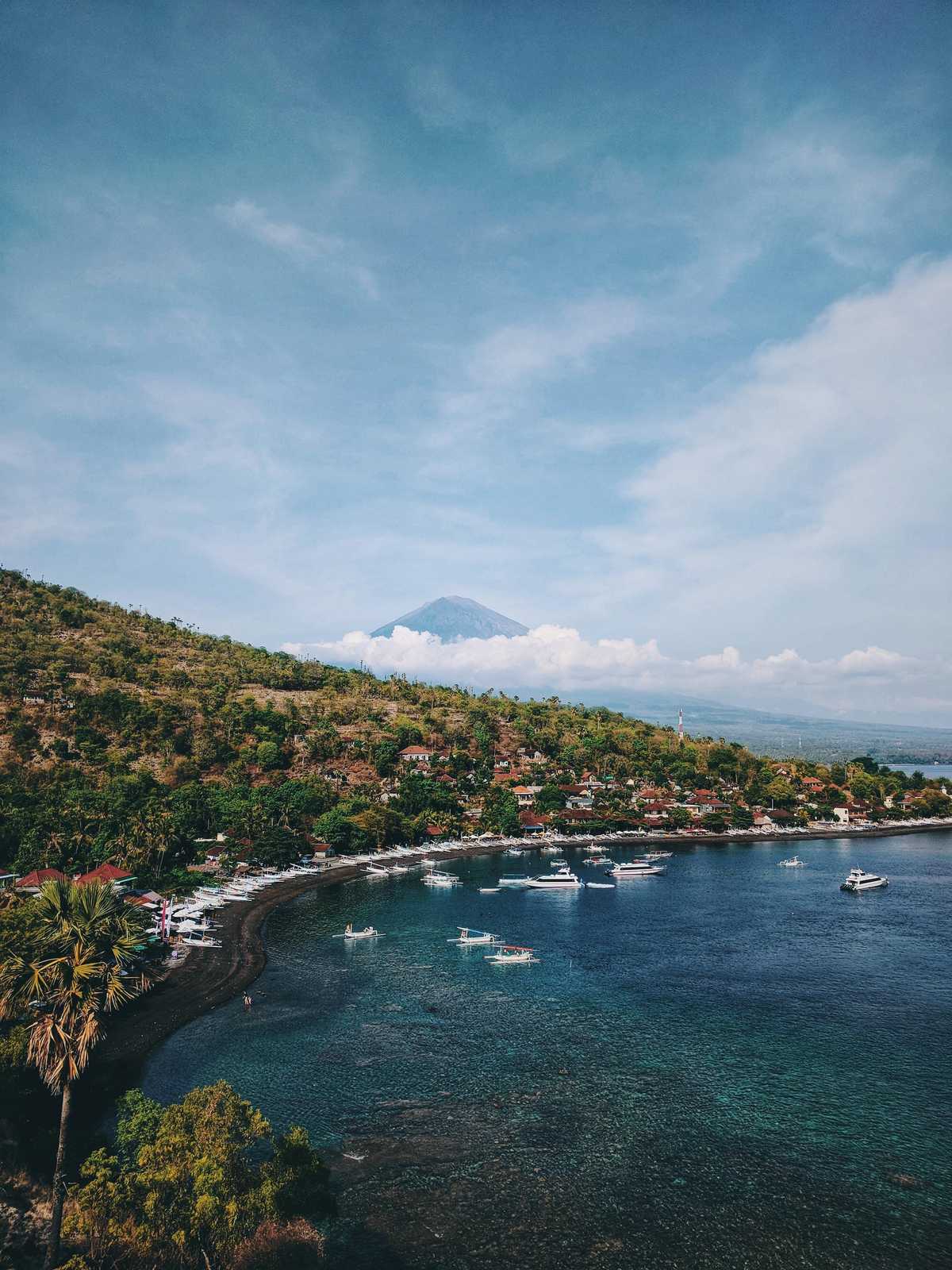 Tranquil Bali Bay Landscape Wall Art