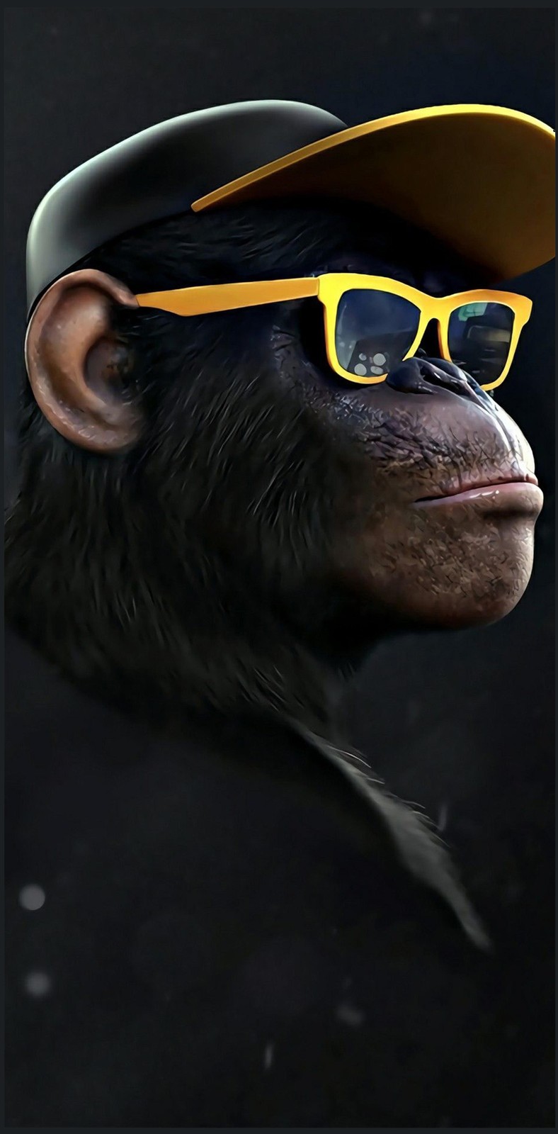 Cool Monkey with Sunglasses Wall Art