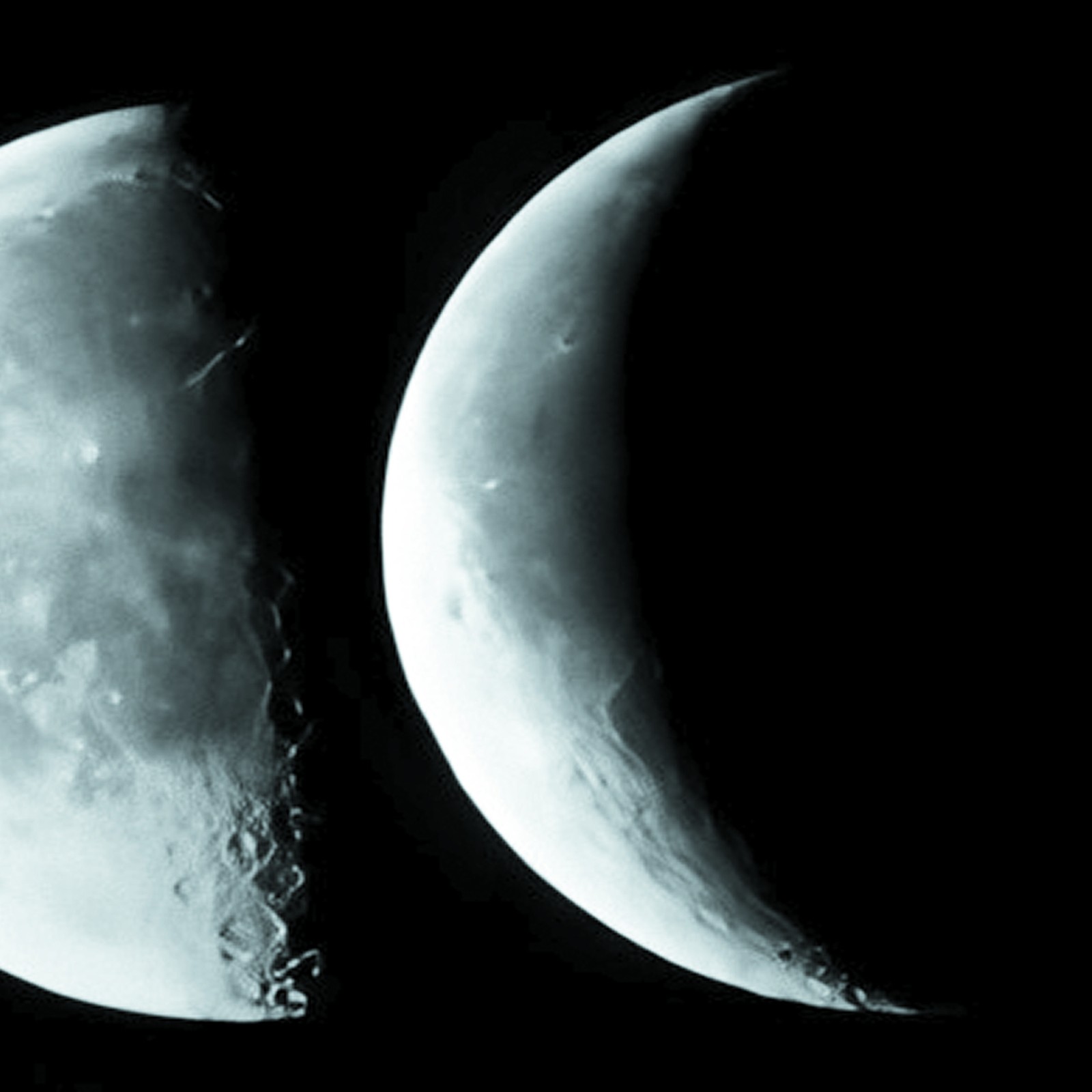 Lunar Crescent Abstract Wall Art Wall Art