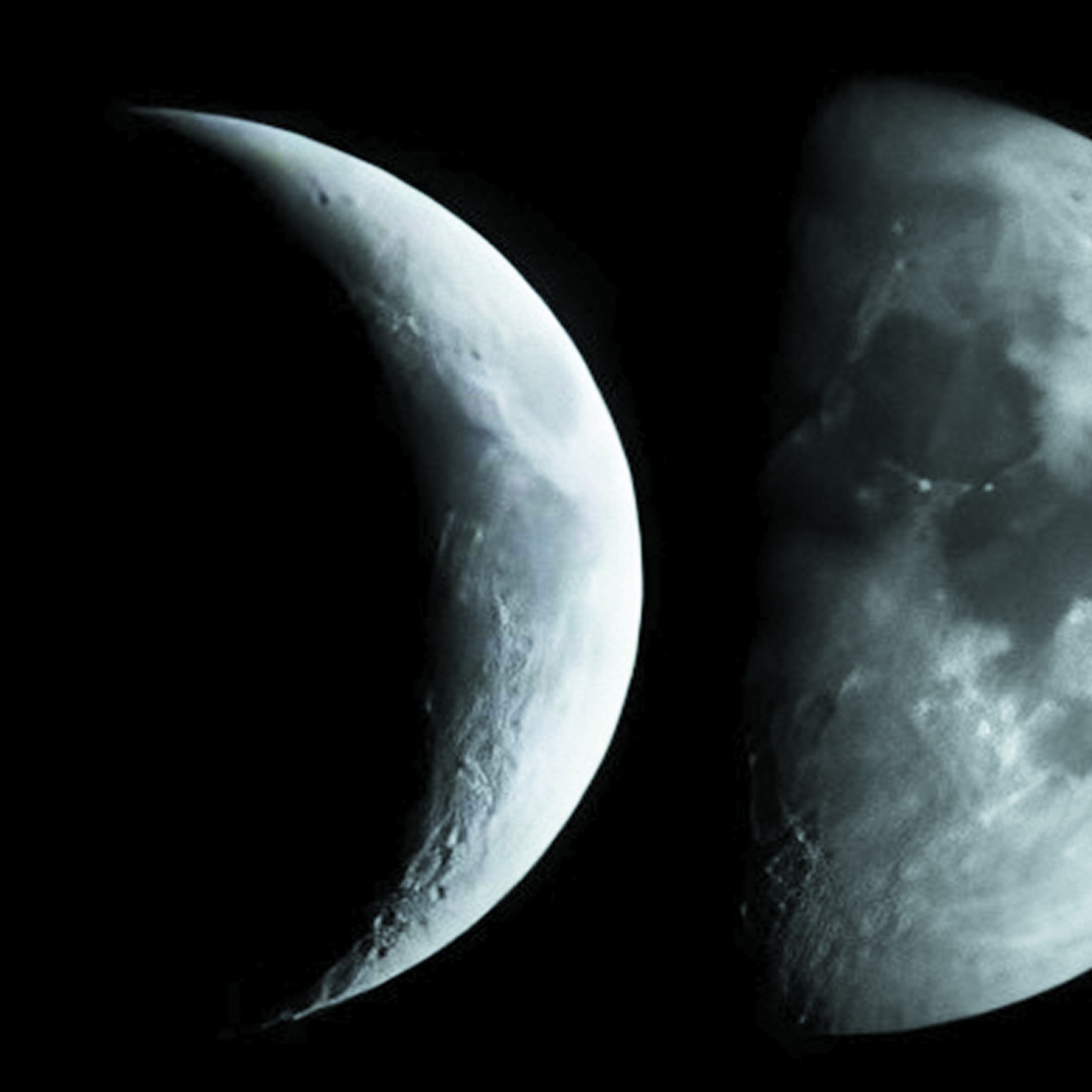 Lunar Phases Aesthetic Wall Art Wall Art