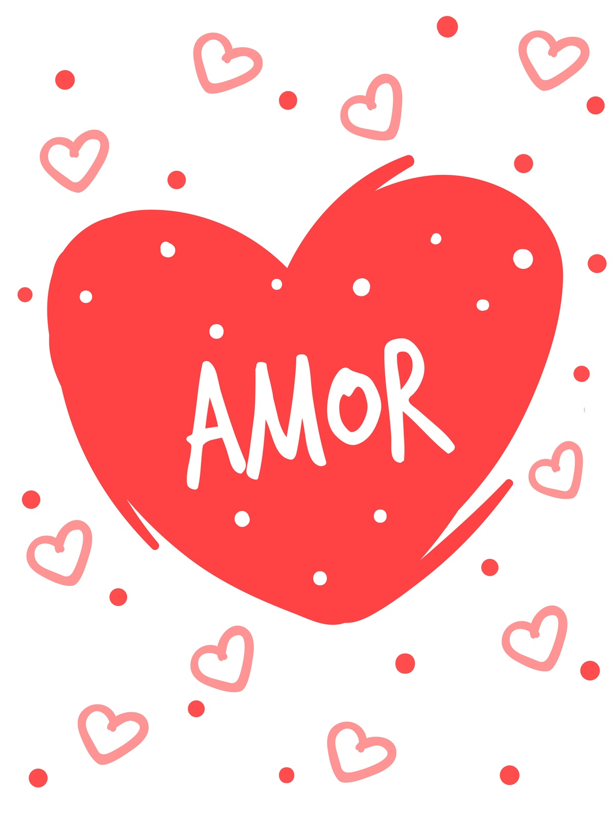 Amor Heart Love Wall Art Wall Art
