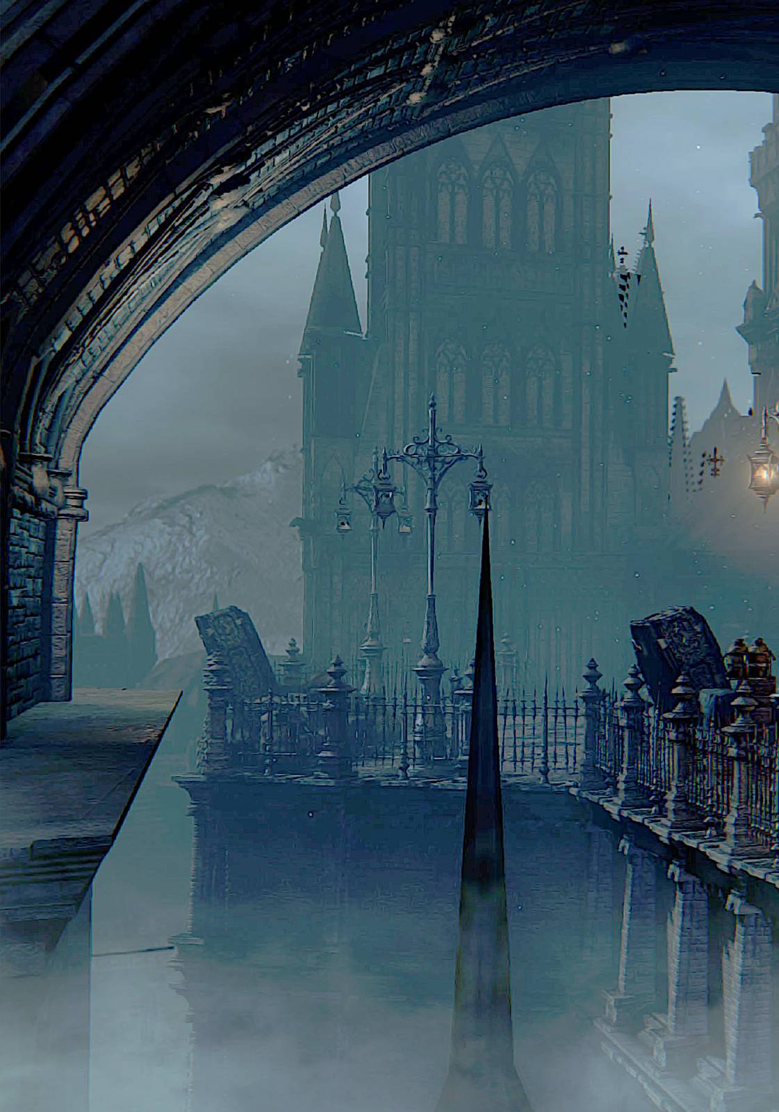 Gothic Cityscape Wall Art