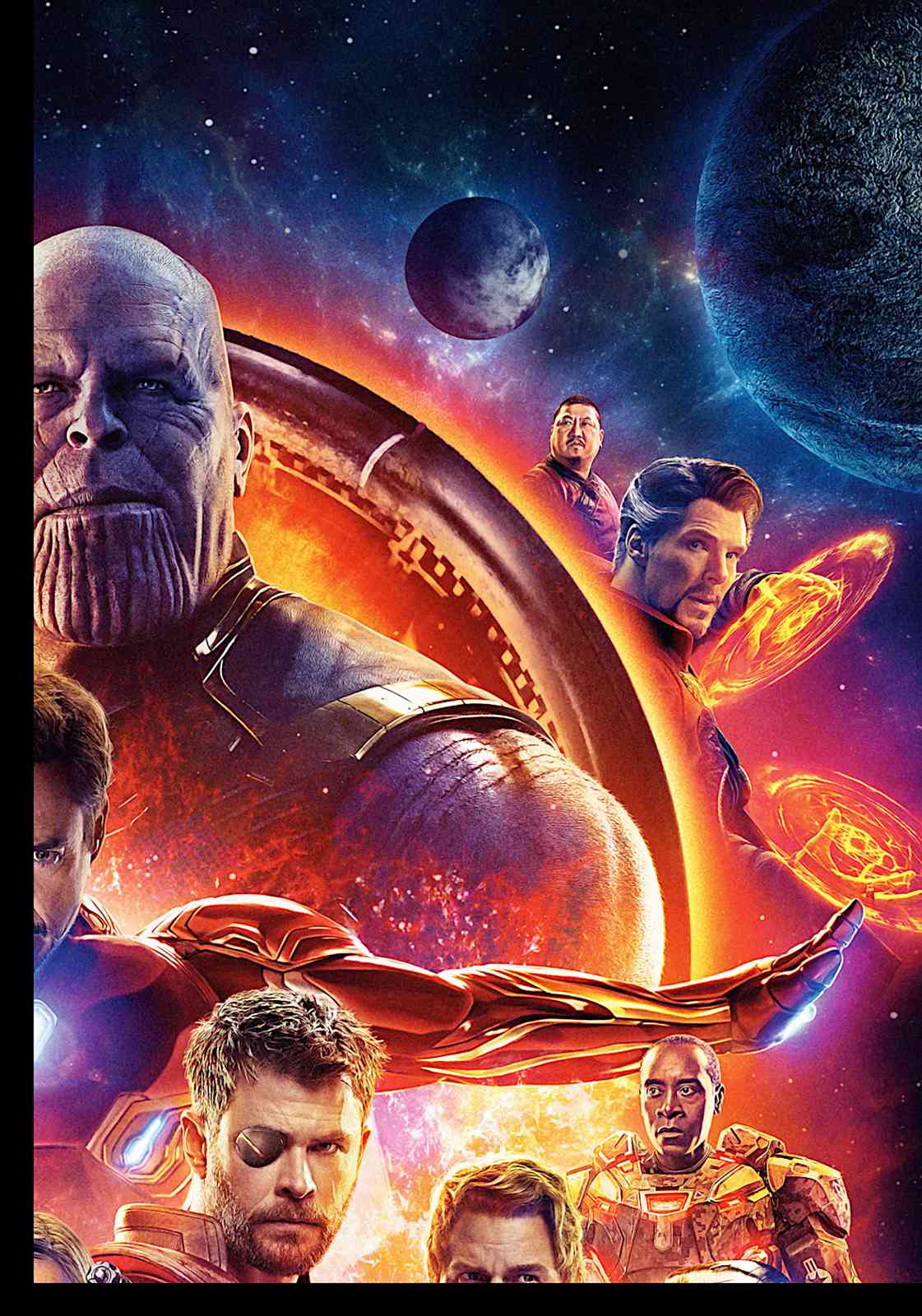 Epic Avengers Infinity War Cosmic Wall Art
