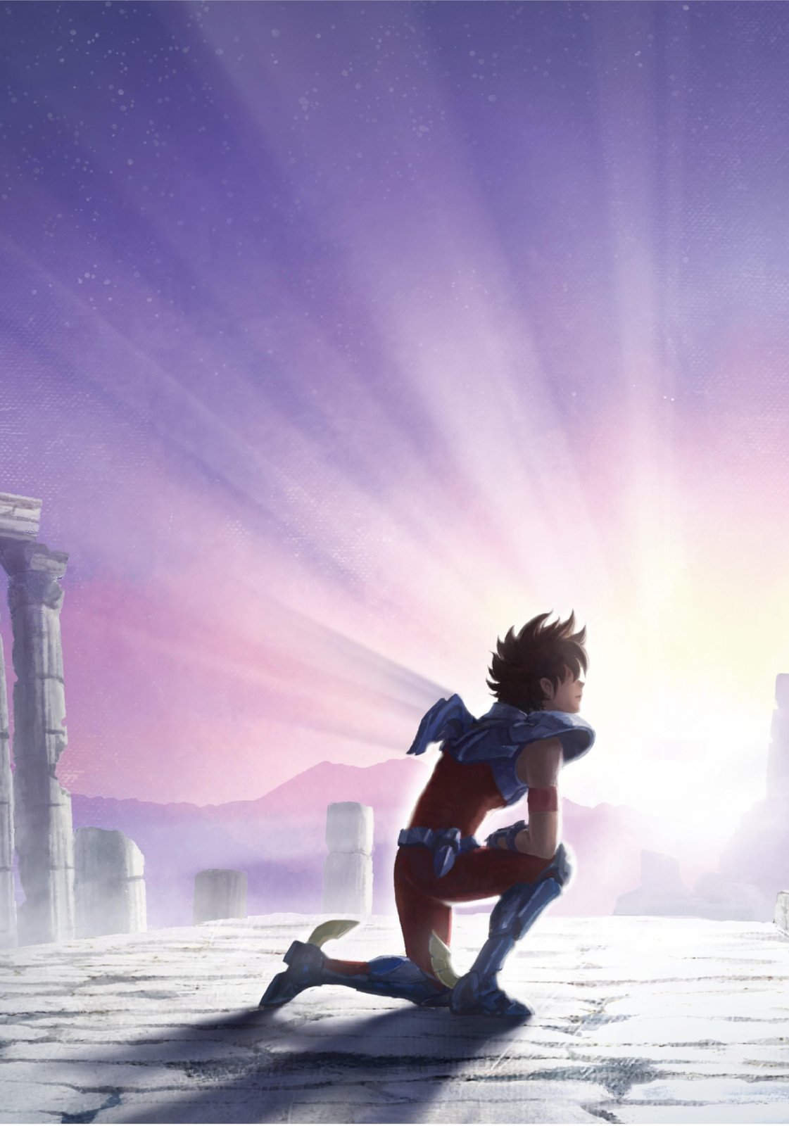 Seiya's Dawn of Hope Anime Wall Art
