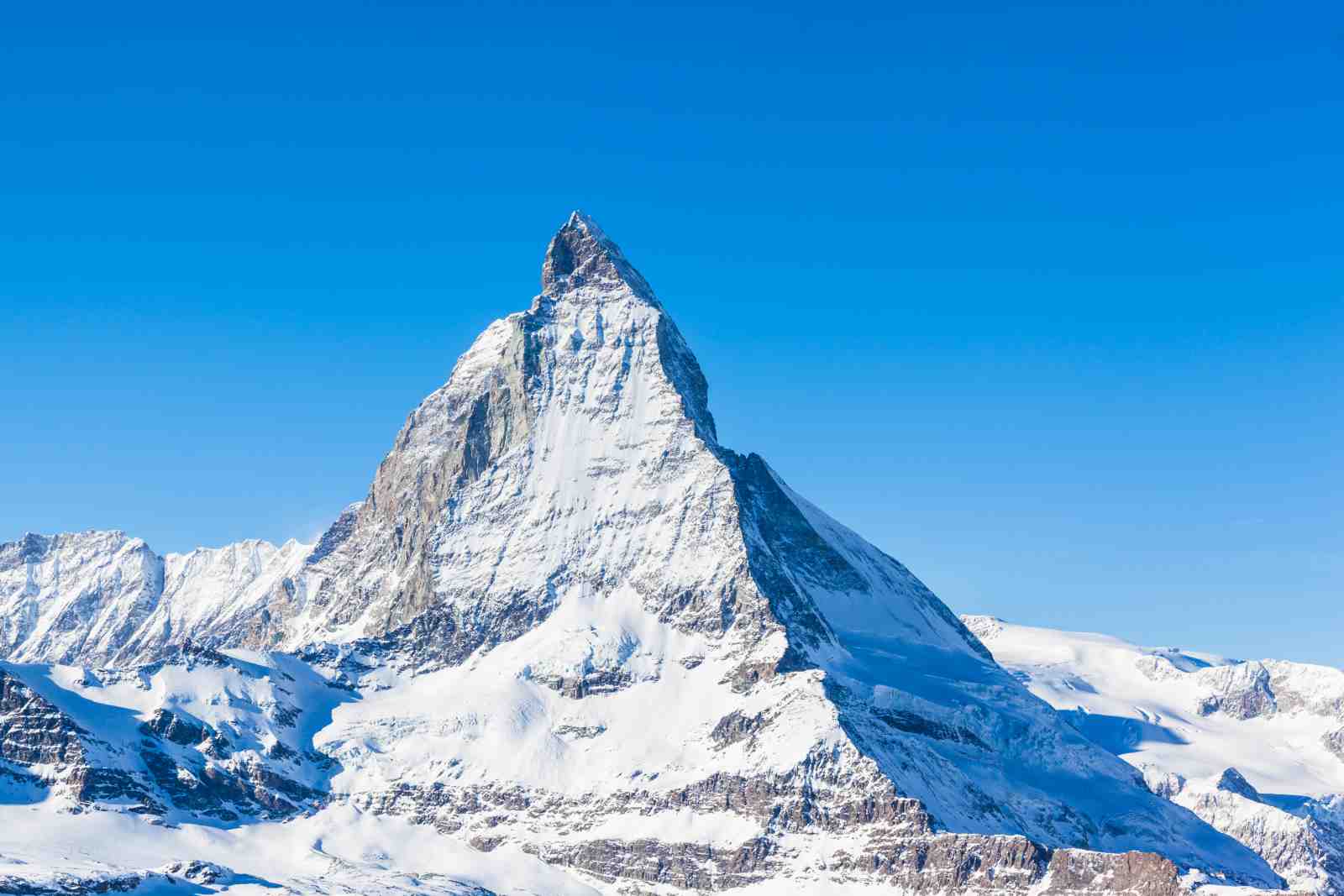 Majestic Snow-Capped Mountain Wall Art