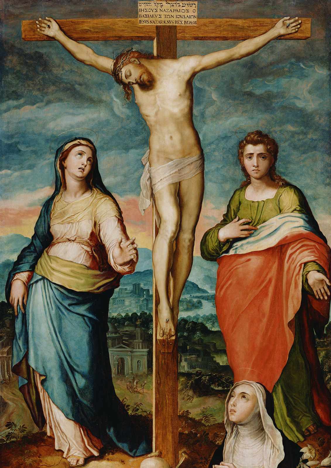 Crucifixion Religious Art Wall Art