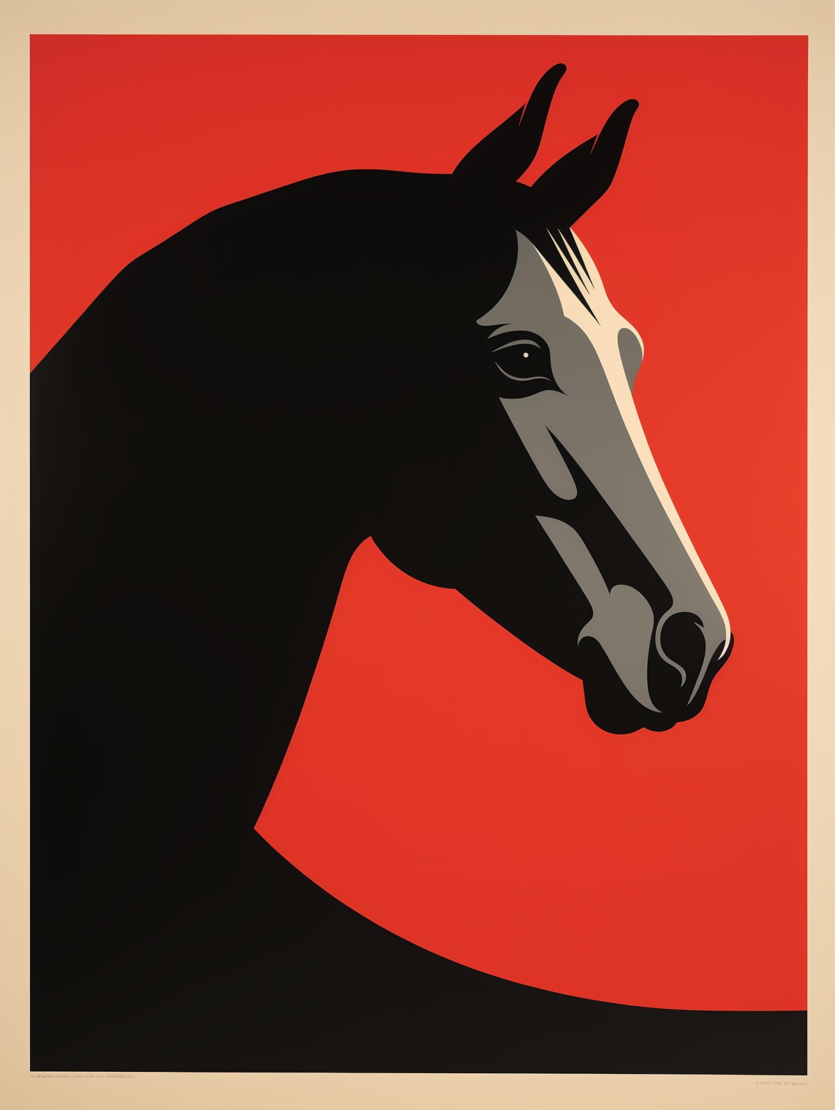 Bold Horse Portrait Wall Art