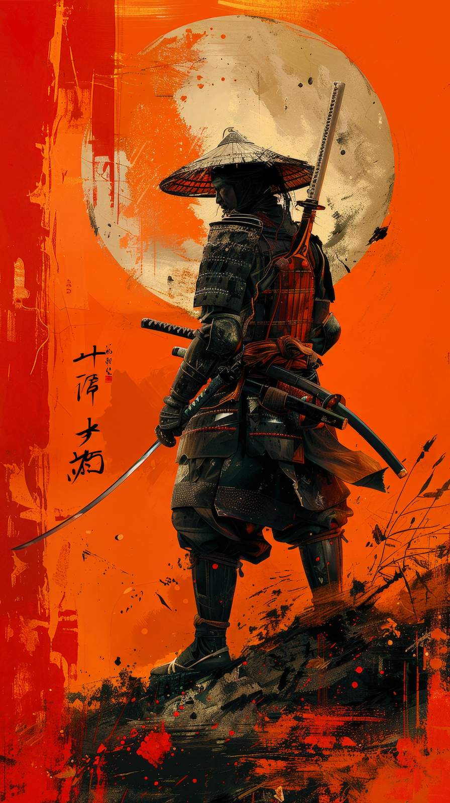 Warrior Spirit Samurai Wall Art