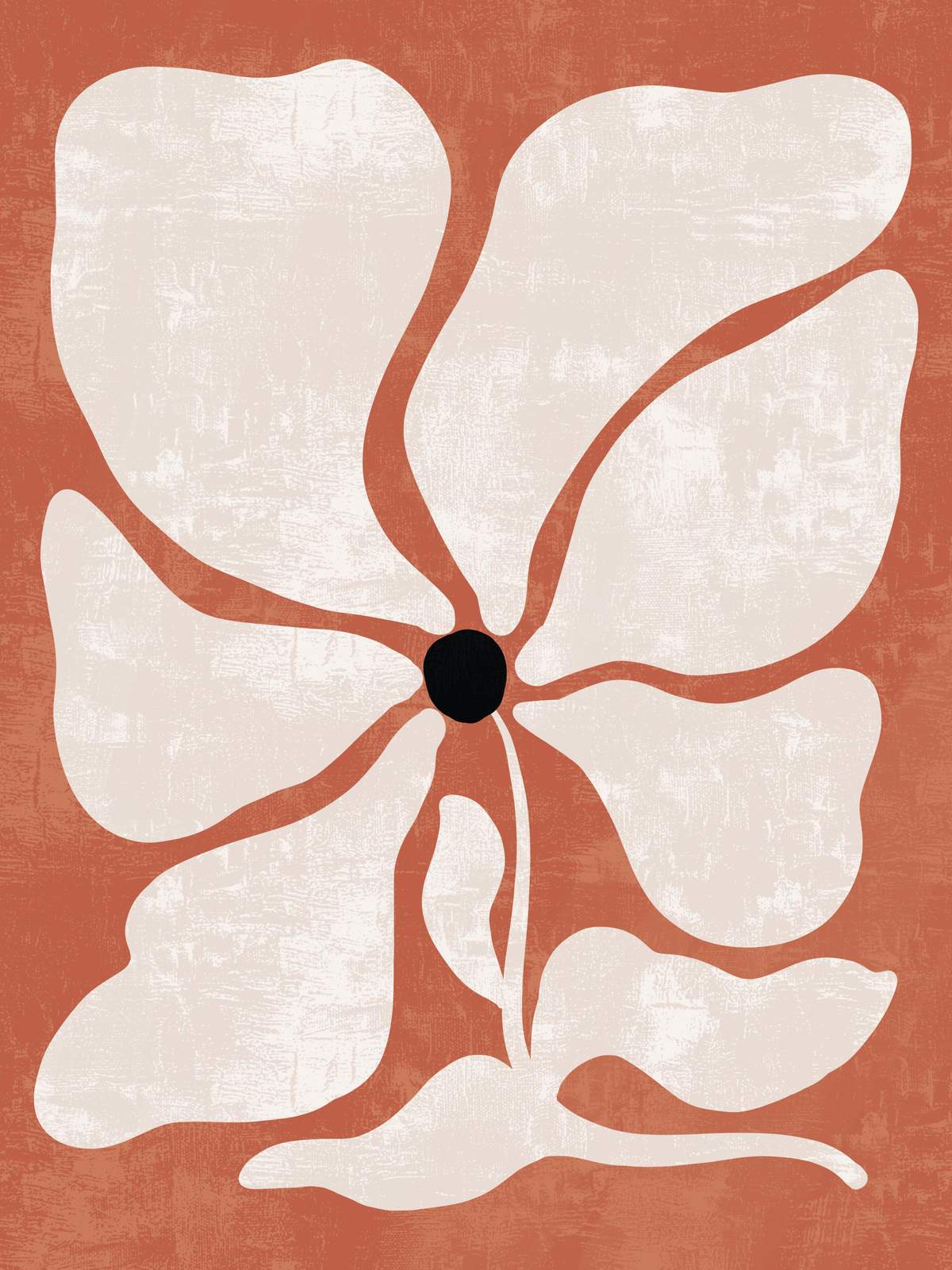 Bohemian Abstract Floral Wall Art