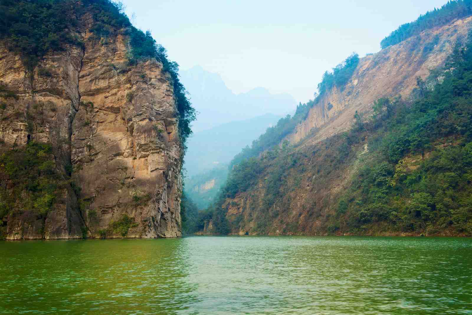 Majestic River Gorge Landscape Wall Art