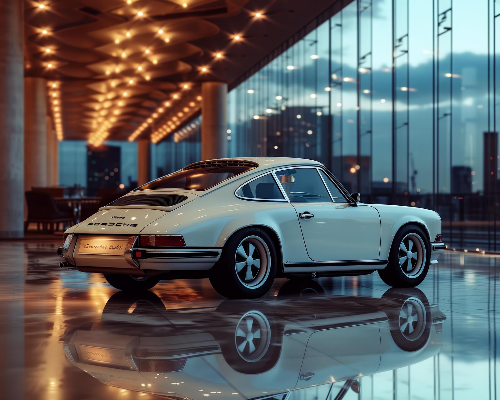 Classic Porsche Carrera RS Wall Art