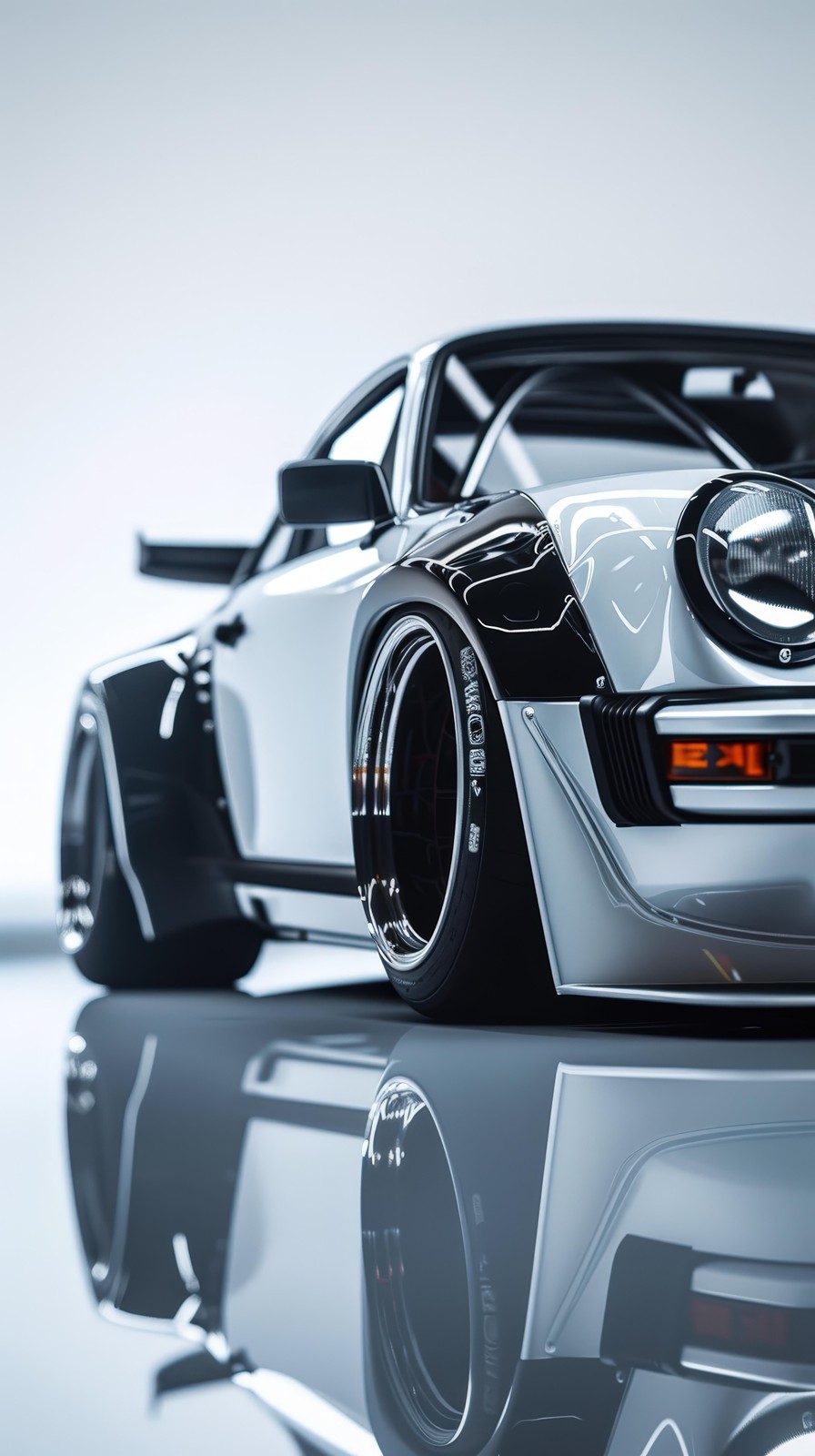 Classic Porsche Widebody Art Wall Art