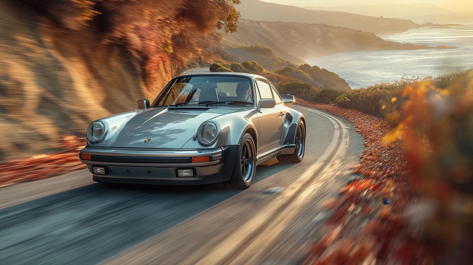 Classic Porsche Road Trip Wall Art