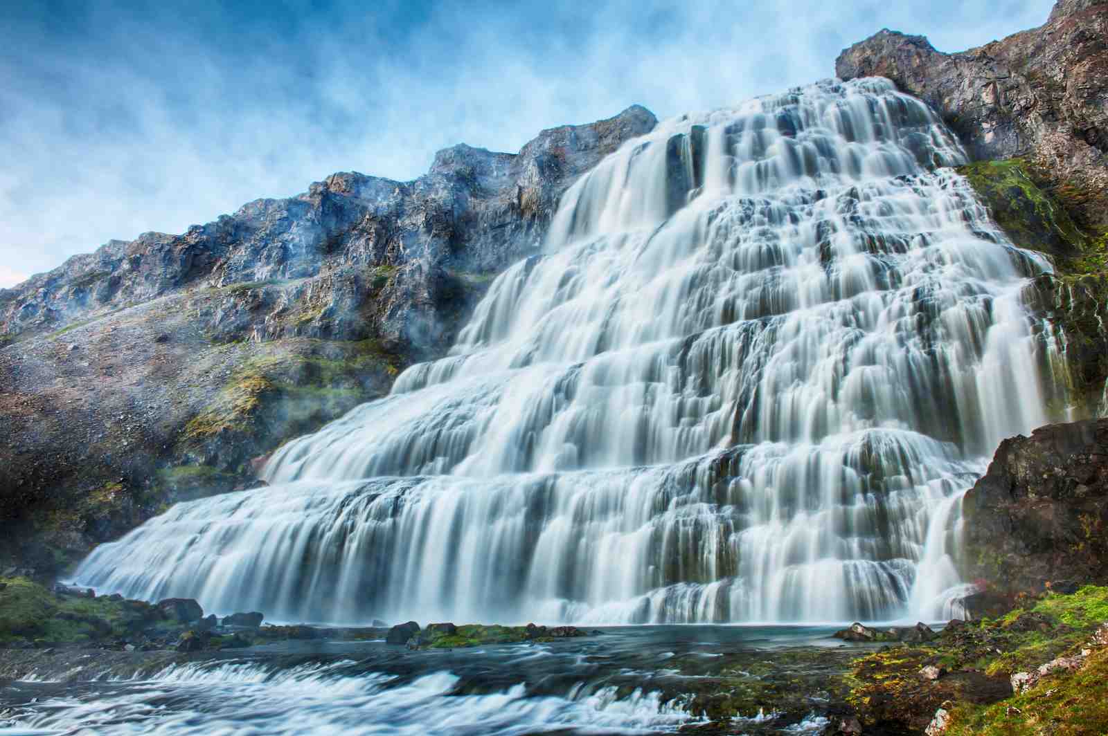 Majestic Waterfall Iceland Wall Art