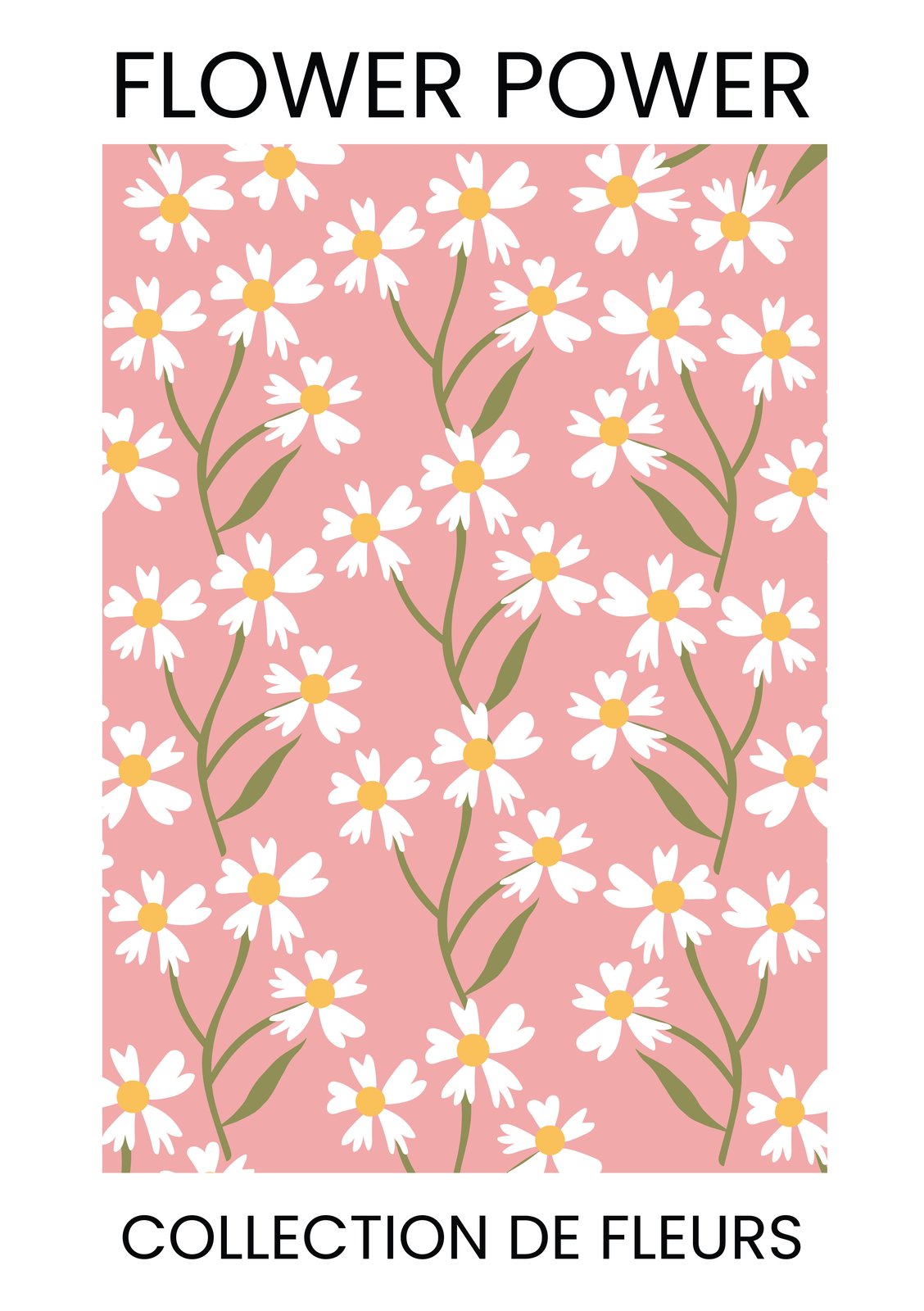 Blooming Daisy Delight Wall Art