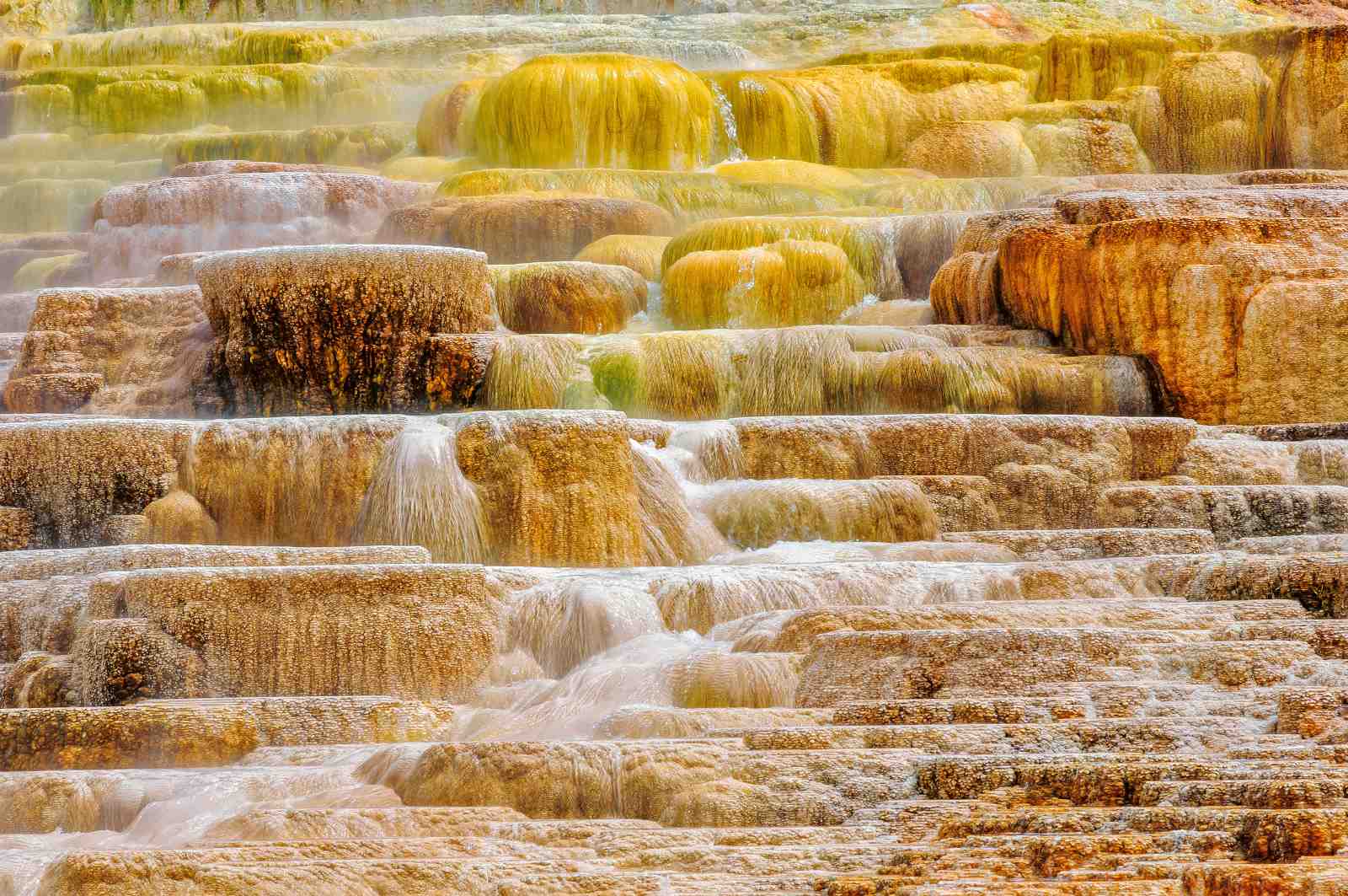 Terraced Hot Springs Nature Wall Art