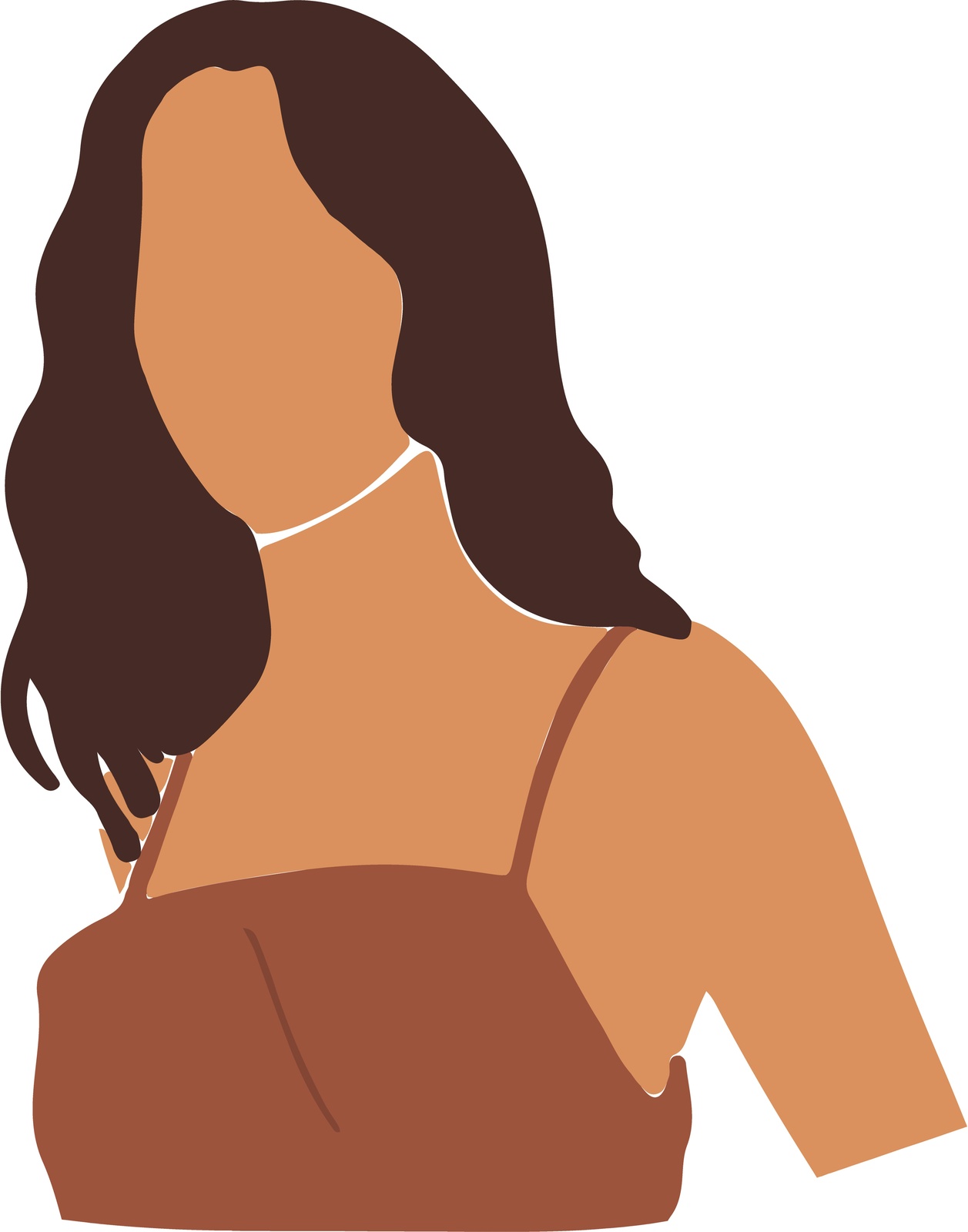 Bohemian Woman Portrait Wall Art