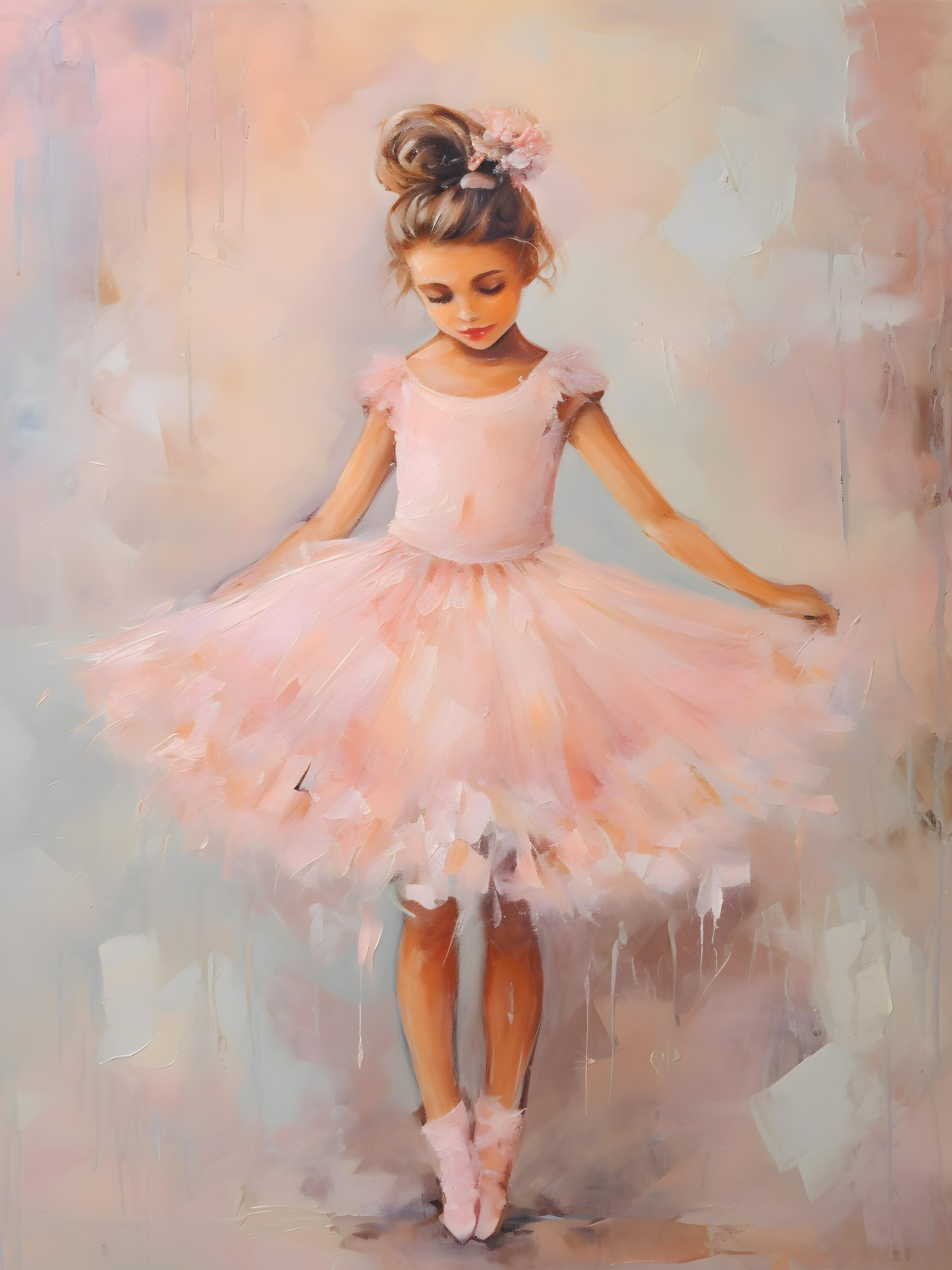 Enchanting Ballerina Dance Wall Art