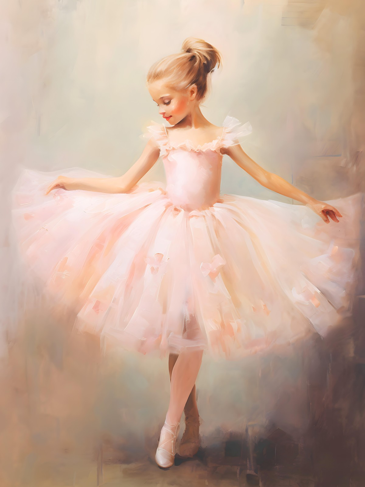Enchanting Ballerina's Dream Wall Art