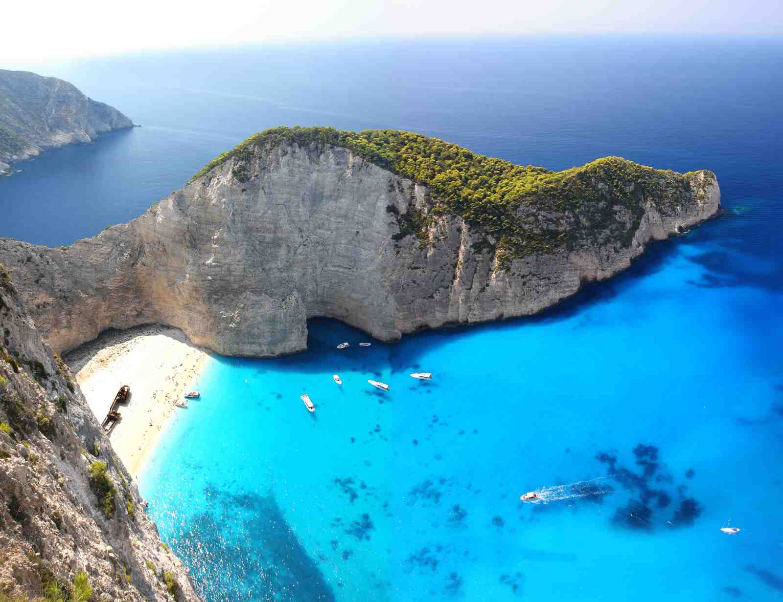Stunning Navagio Beach Landscape Wall Art
