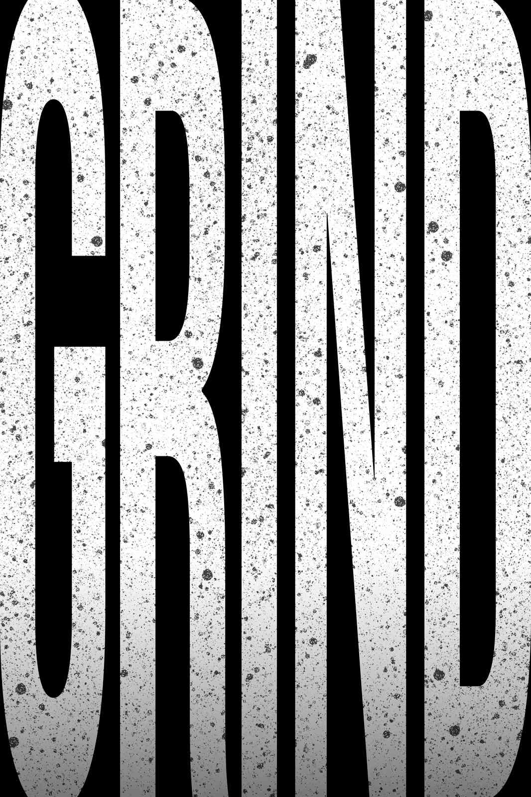 Inspirational GRIND Black & White Wall Art