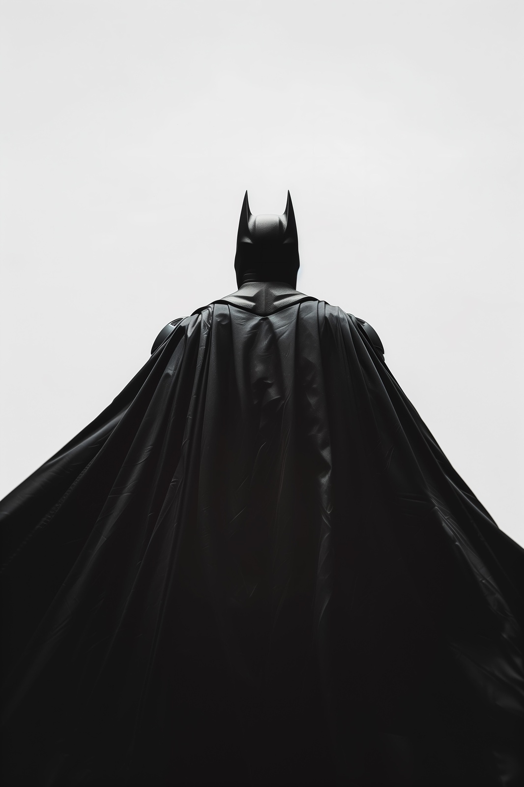 Epic Batman Cape Silhouette Wall Art