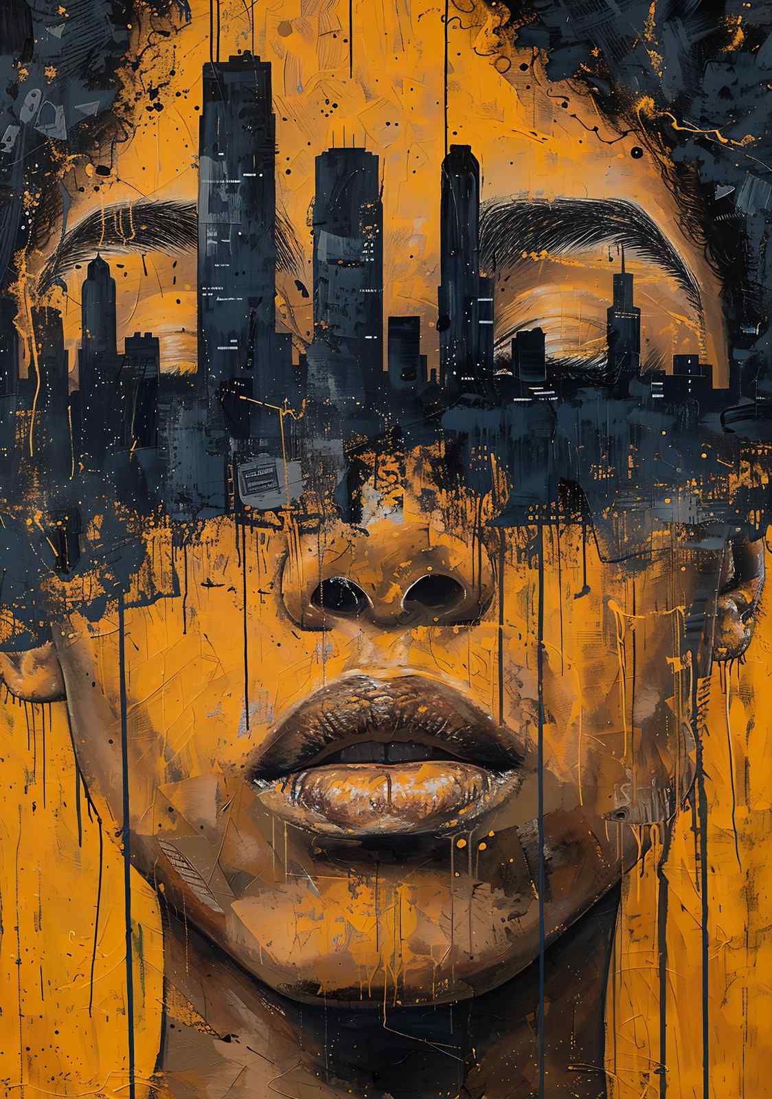 Urban Soul Portrait Wall Art