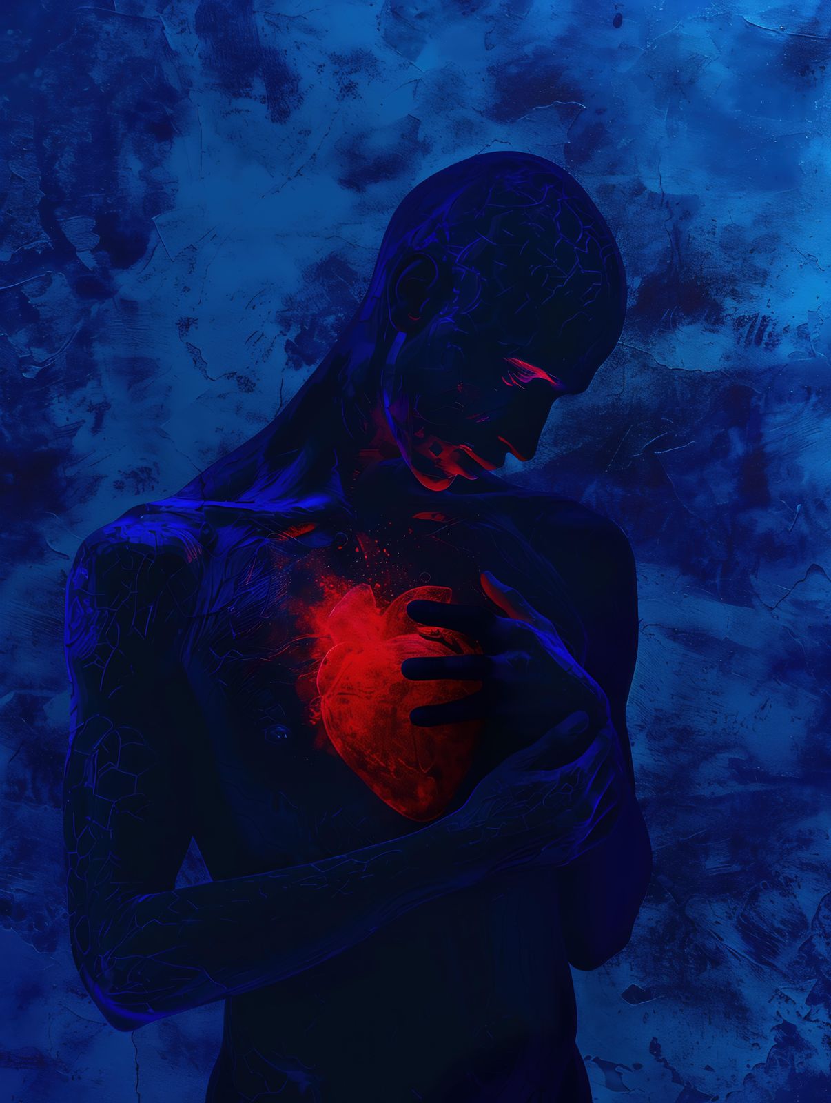 Energetic Heart Human Anatomy Wall Art
