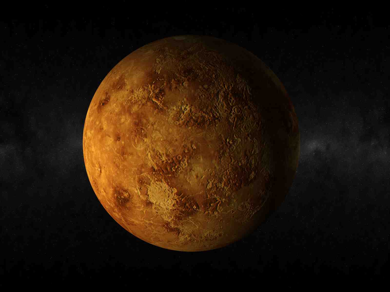 Enigmatic Venus Planet Wall Art