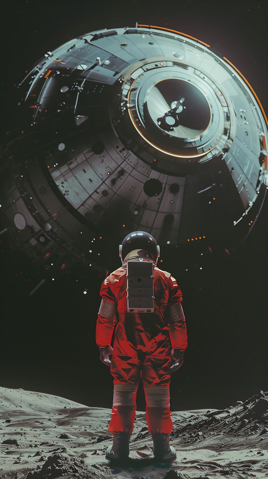 Astronaut Space Odyssey Wall Art