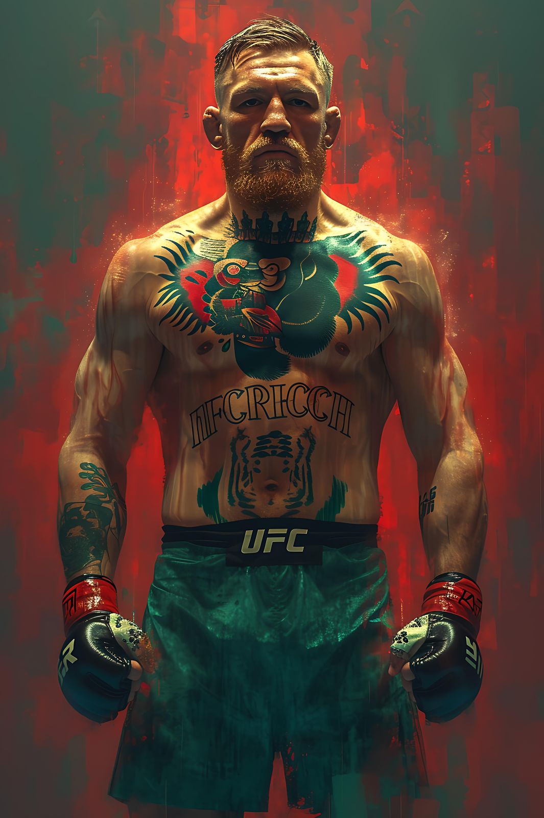 Conor McGregor Fighter Wall Art