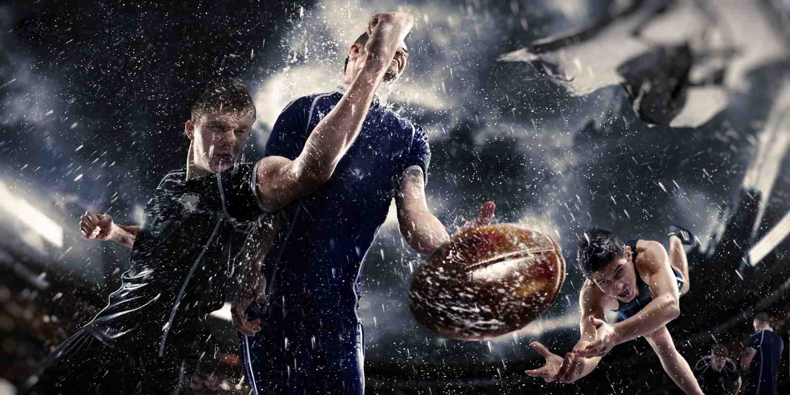 Rugby Action Dynamic Sports Wall Art