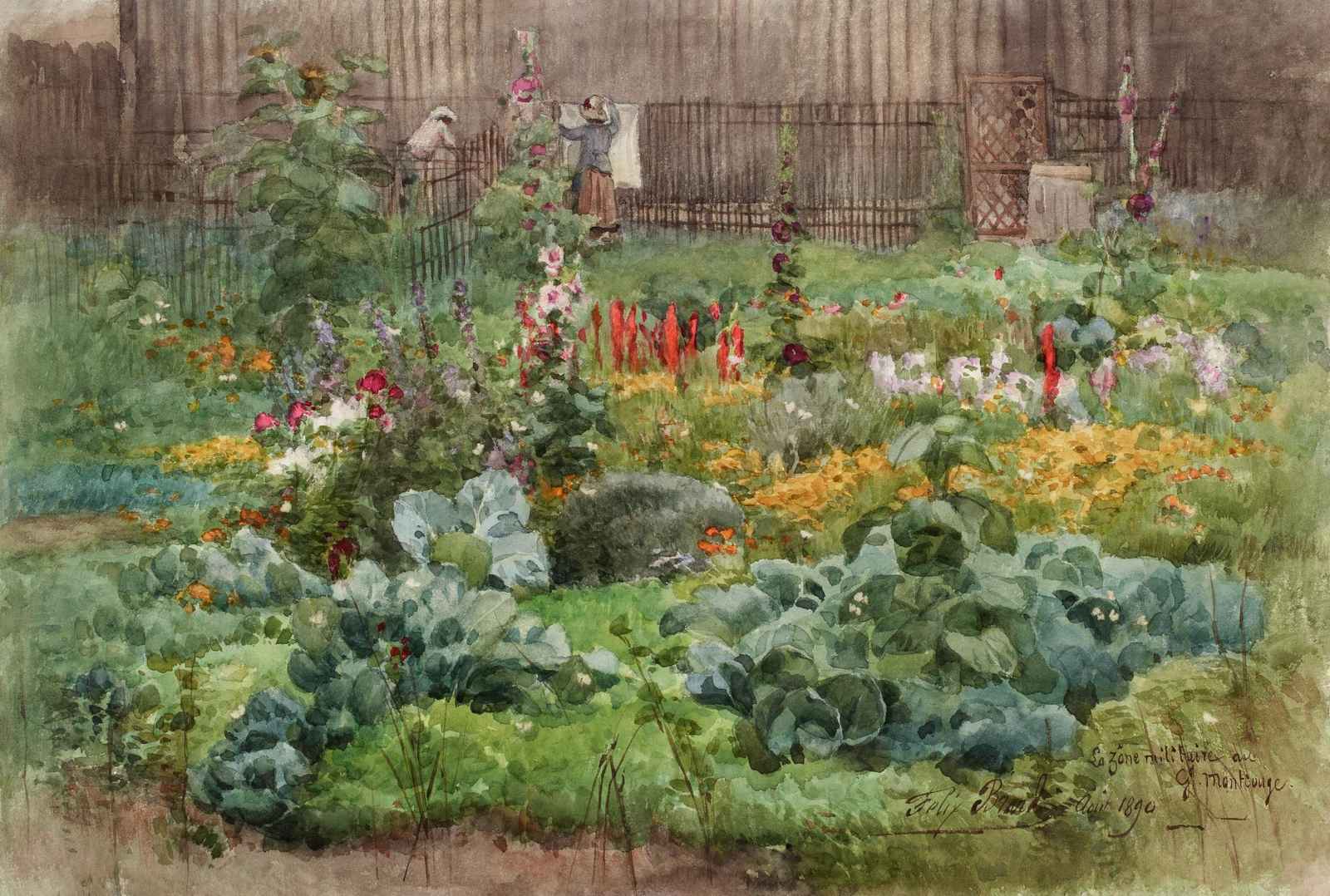 Vibrant Garden & Laundry Day Wall Art