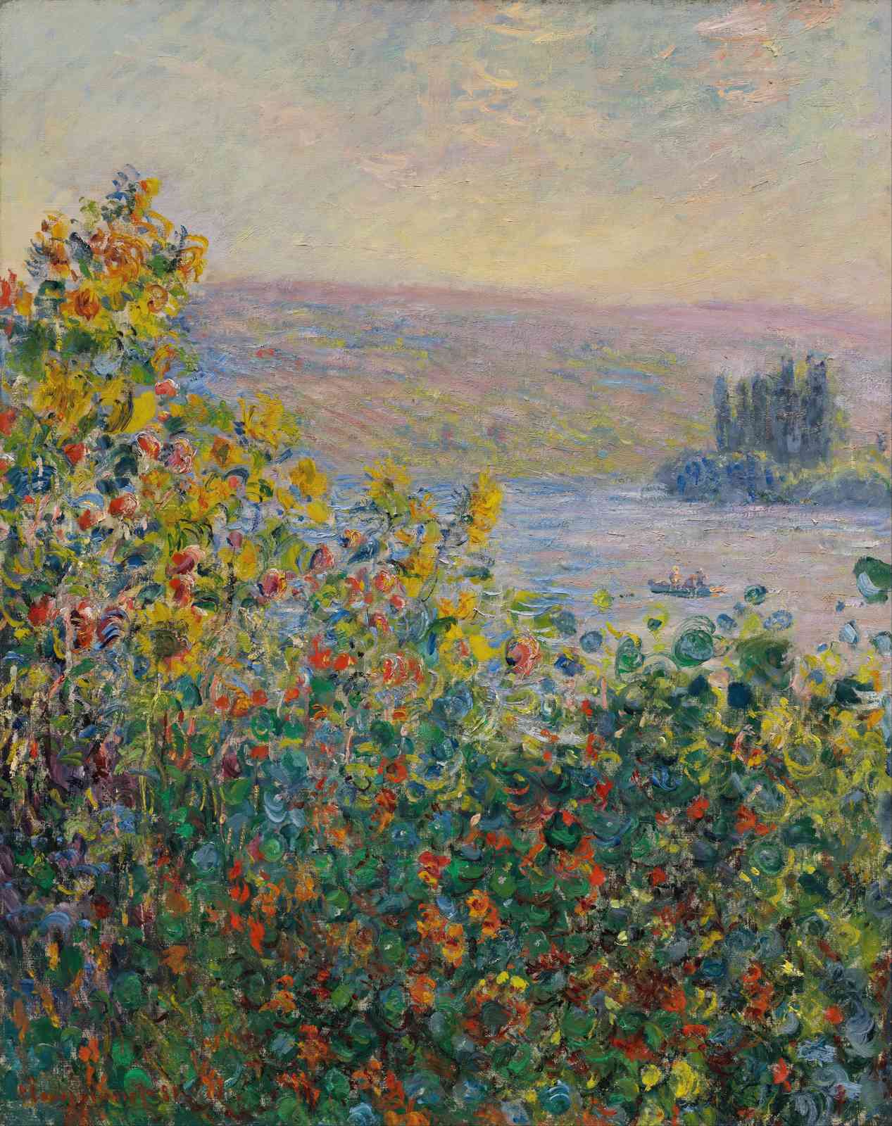 Impressionist Garden Landscape Wall Art