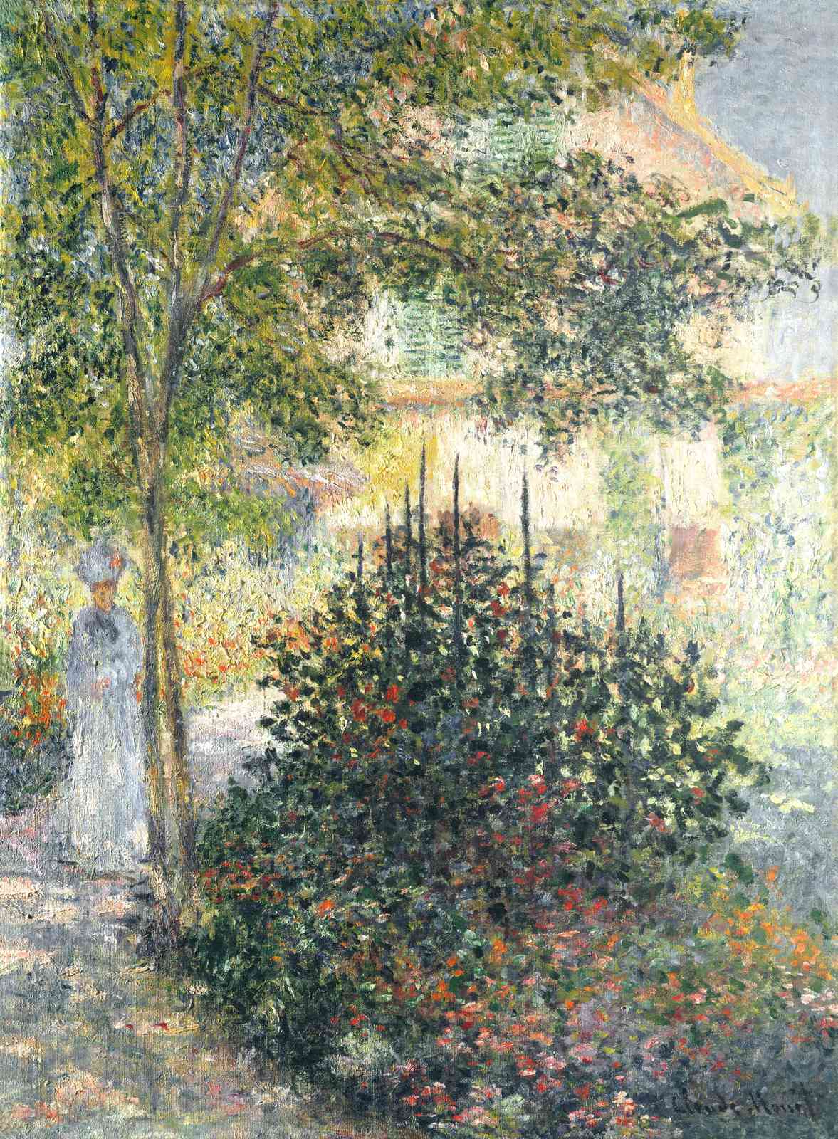 Impressionist Garden Stroll Wall Art