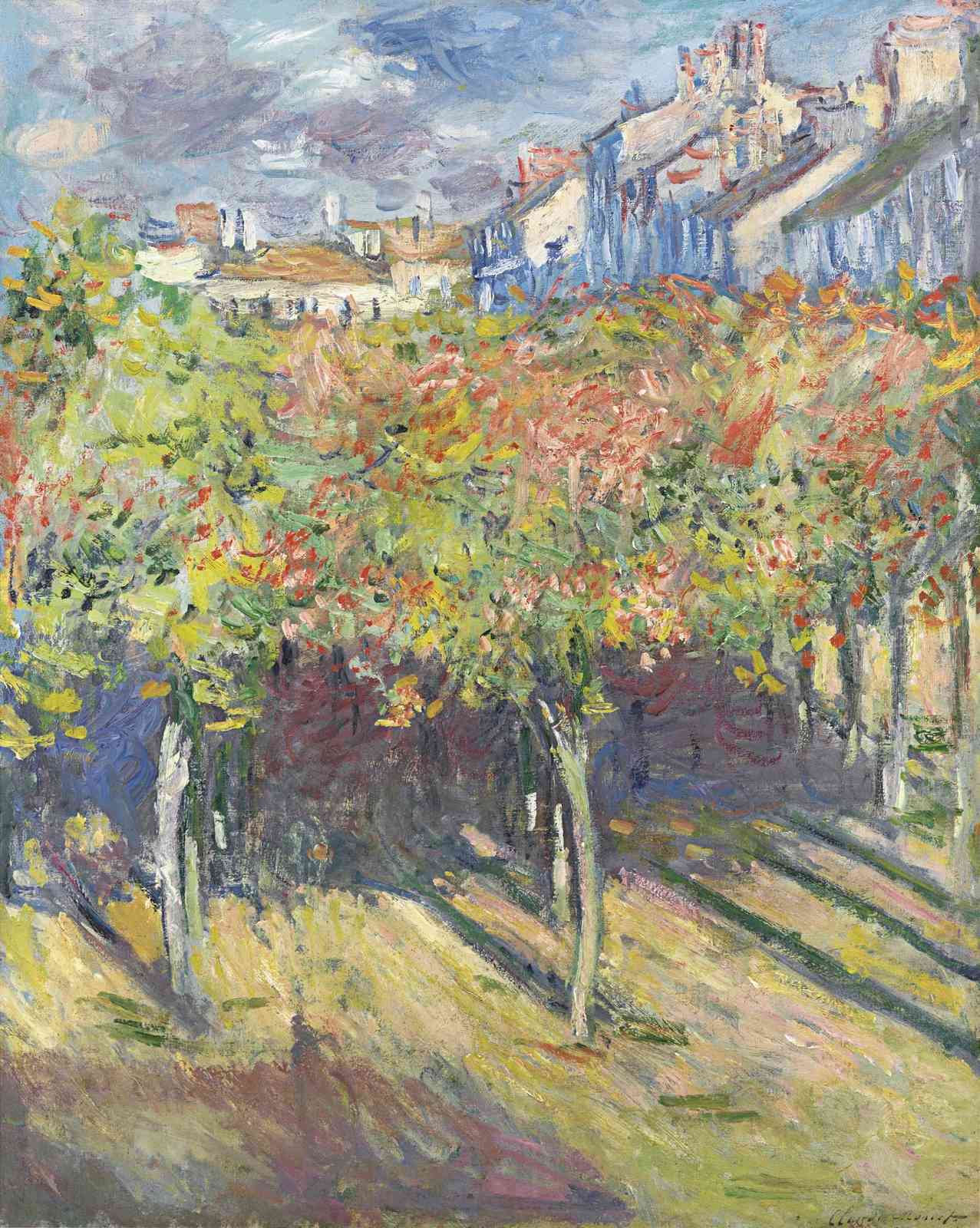 Impressionist Street View Wall Art